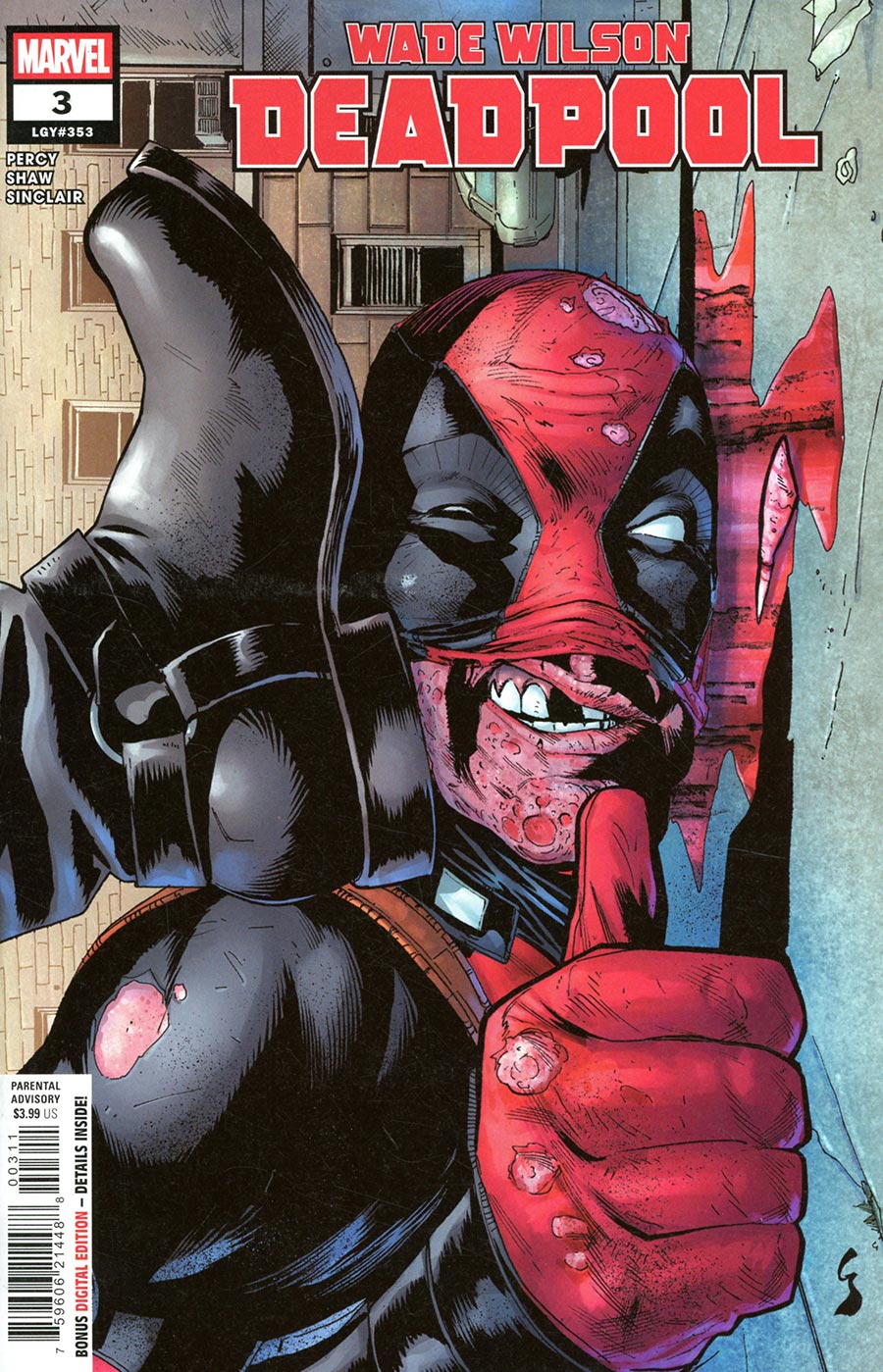 WADE WILSON: DEADPOOL #3 (Marvel 2026) 1st Print Comic
