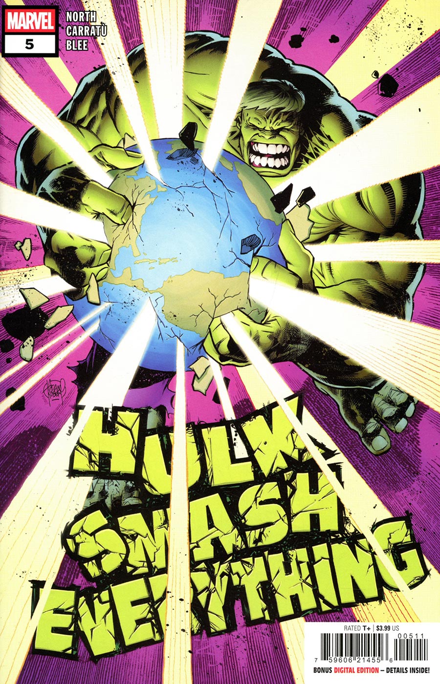 HULK: SMASH EVERYTHING #5 (Marvel 2026) 1st Print Comic