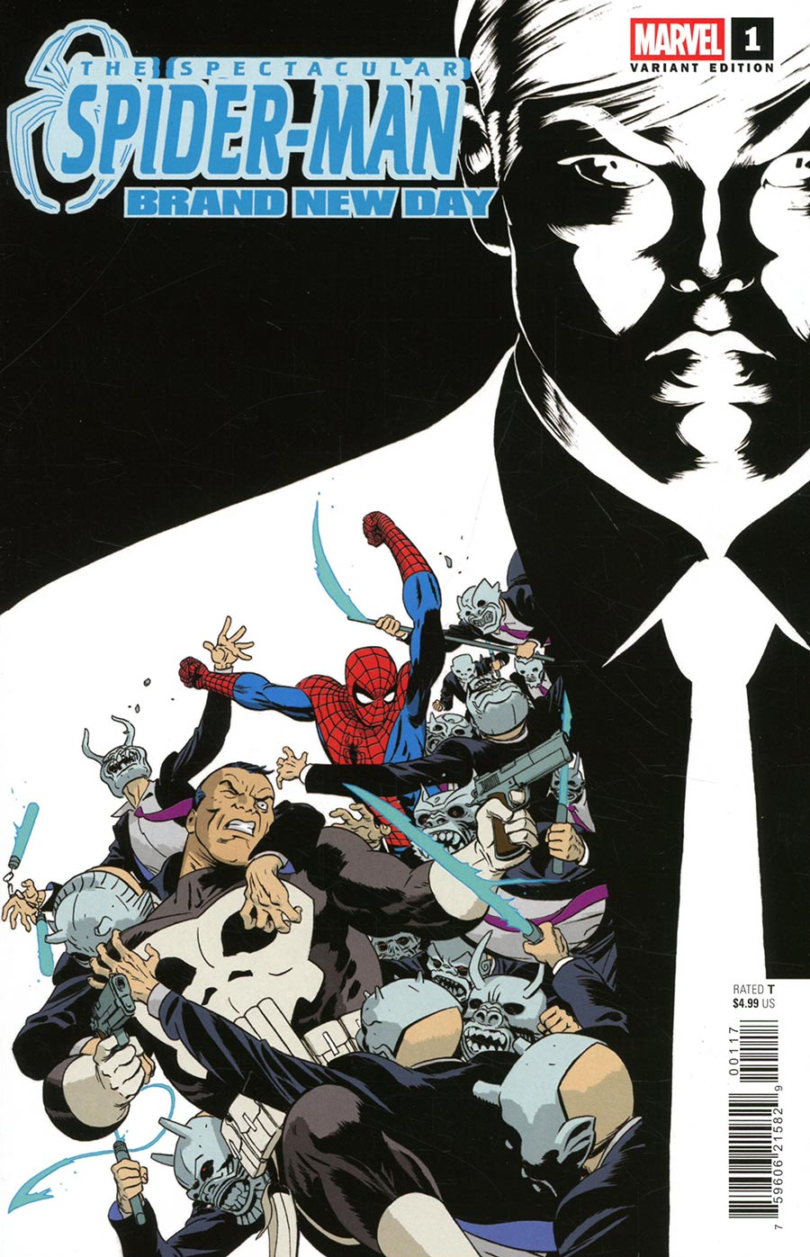 SPECTACULAR SPIDER-MAN: BRAND NEW DAY #1 MARCOS MARTIN VARIANT (2026) Comic