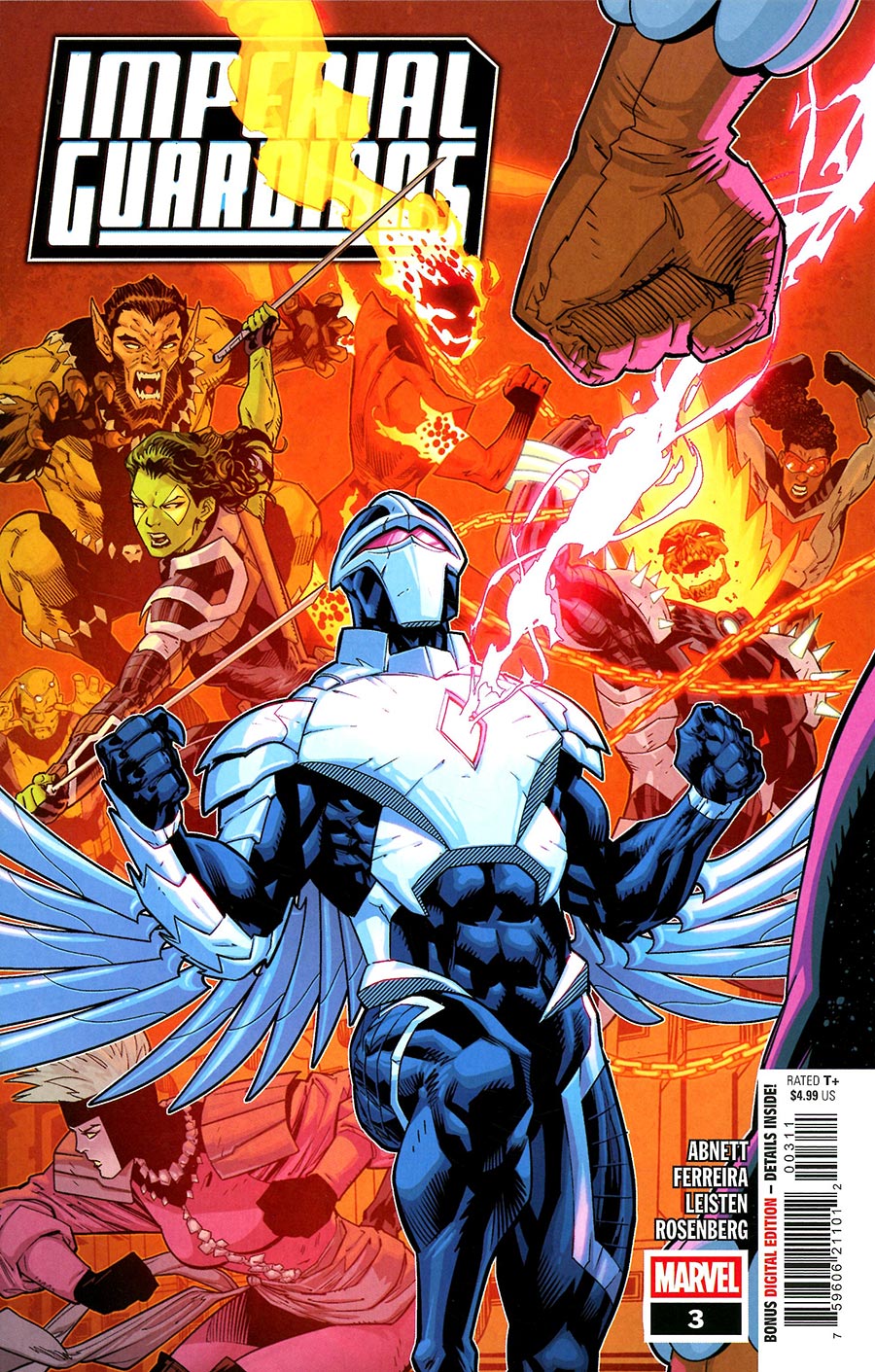 IMPERIAL GUARDIANS #3 (Marvel 2026) 1st Print Comic