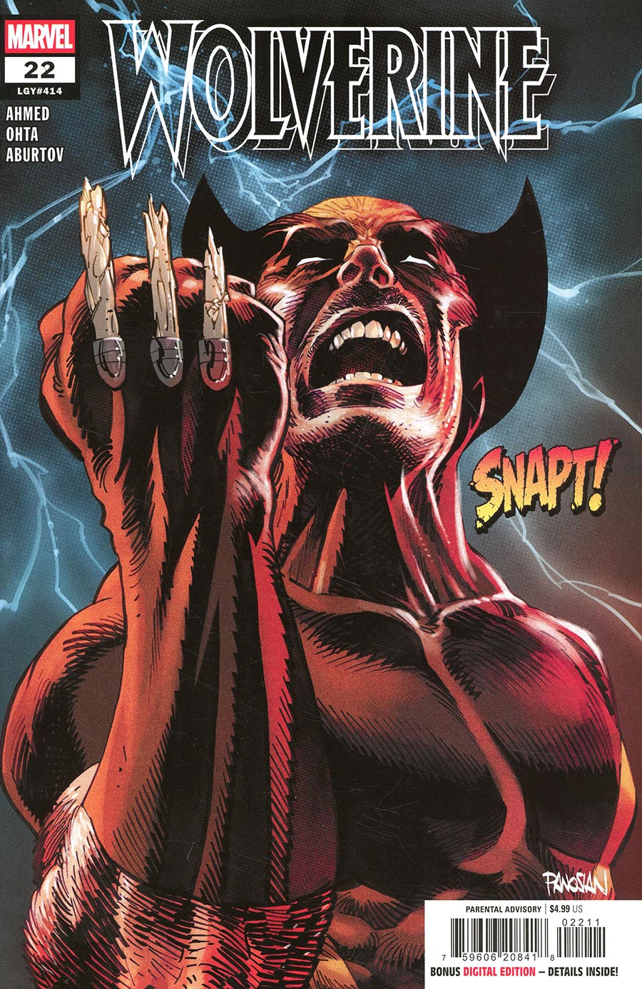 WOLVERINE #22 (Marvel 2026) 1st Print Comic
