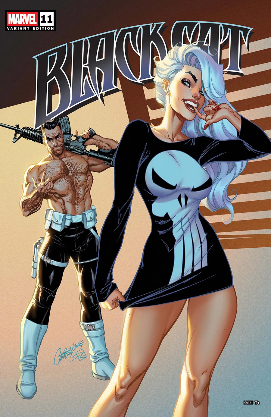 BLACK CAT #11 J. SCOTT CAMPBELL BLACK CAT VARIANT (Marvel 2026) 1st Print Comic