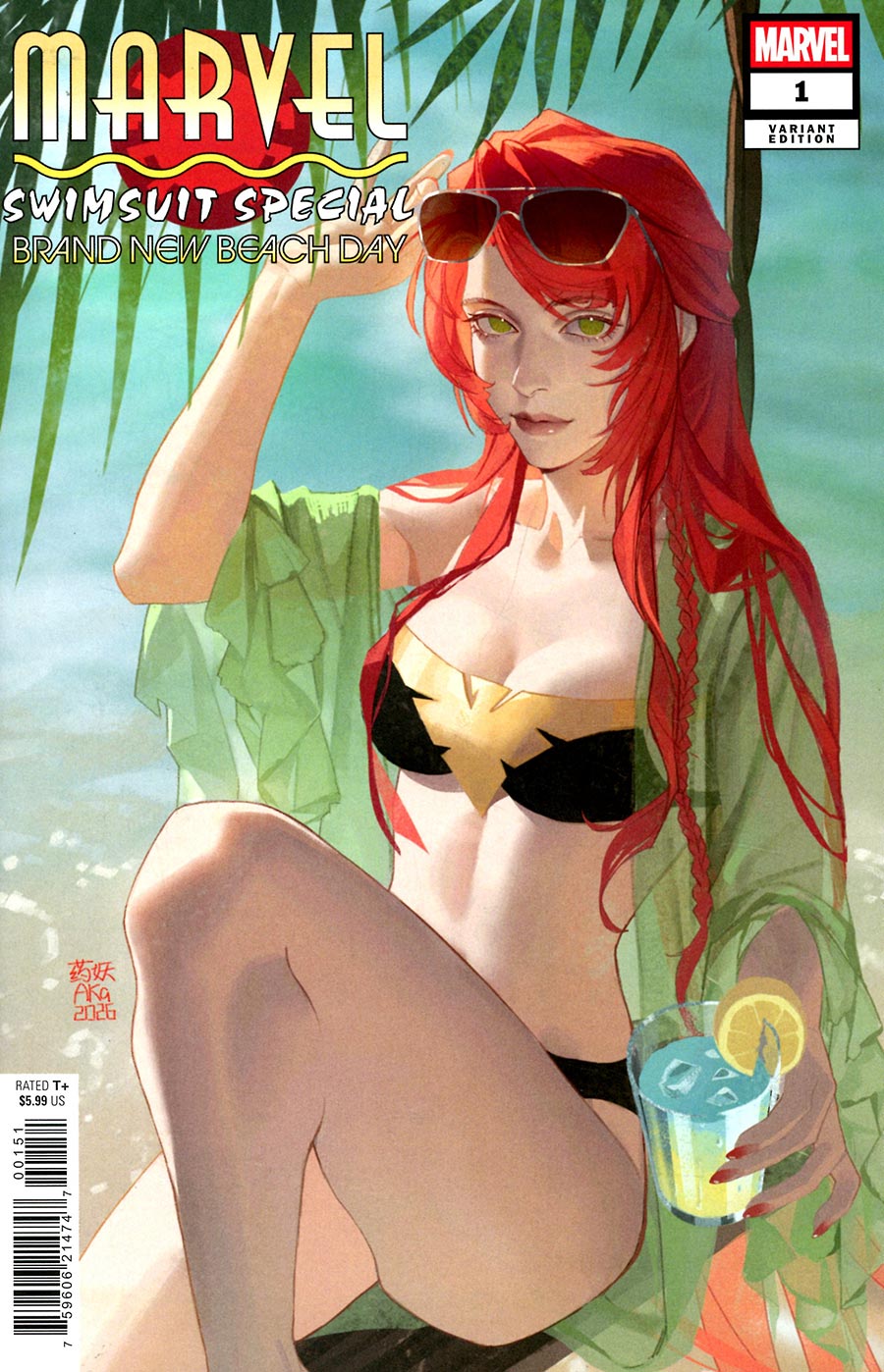 MARVEL SWIMSUIT SPECIAL: BRAND NEW BEACH DAY #1 AKA VARIANT (Marvel 2026) Comic