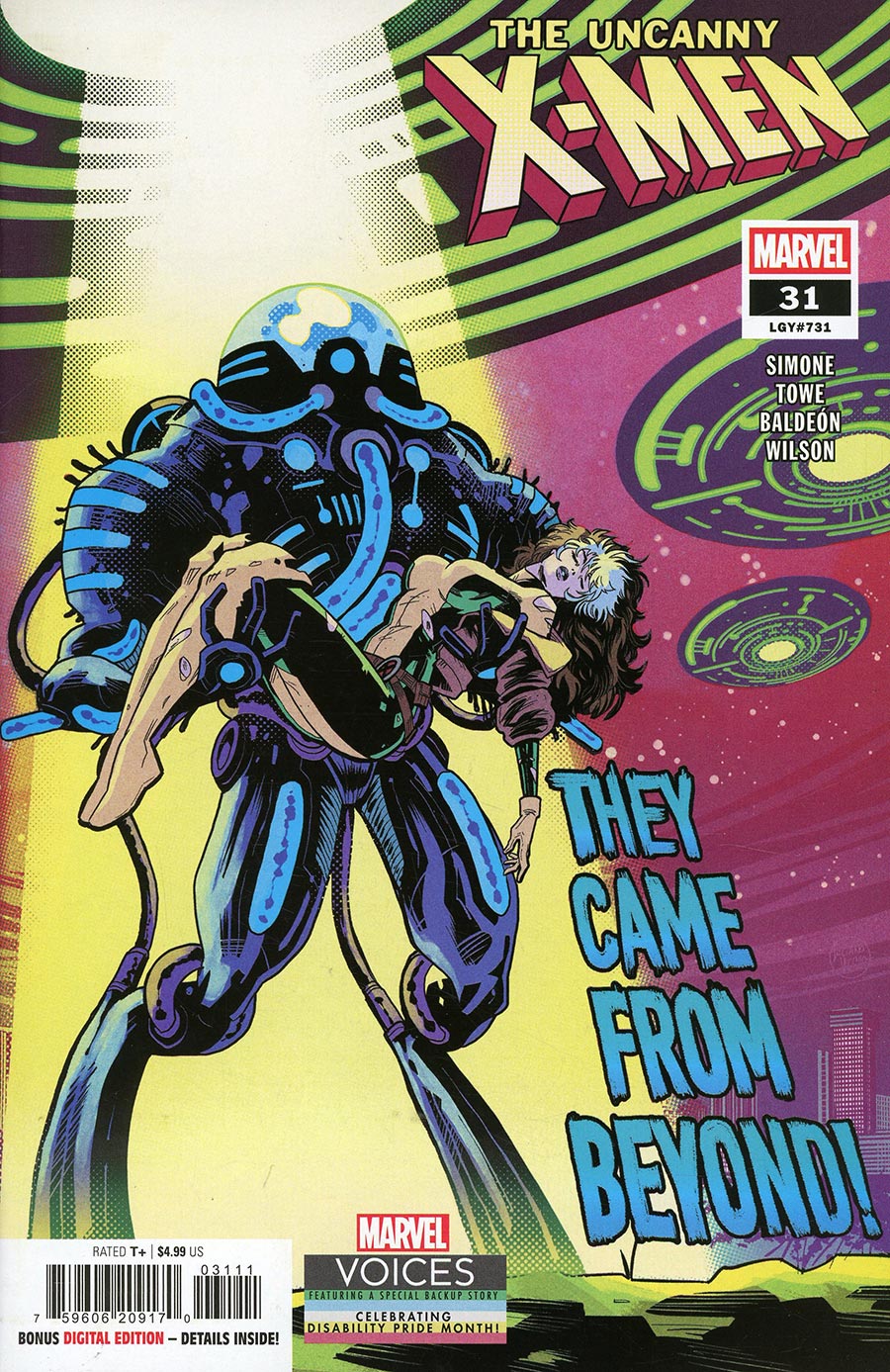 UNCANNY X-MEN #31 (Marvel 2026) 1st Print Comic