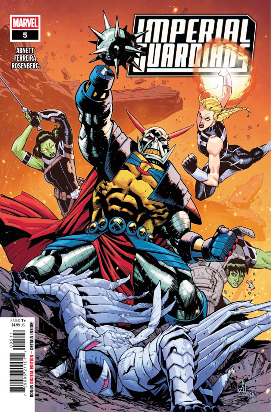 IMPERIAL GUARDIANS #5 (Marvel 2026) 1st Print Comic