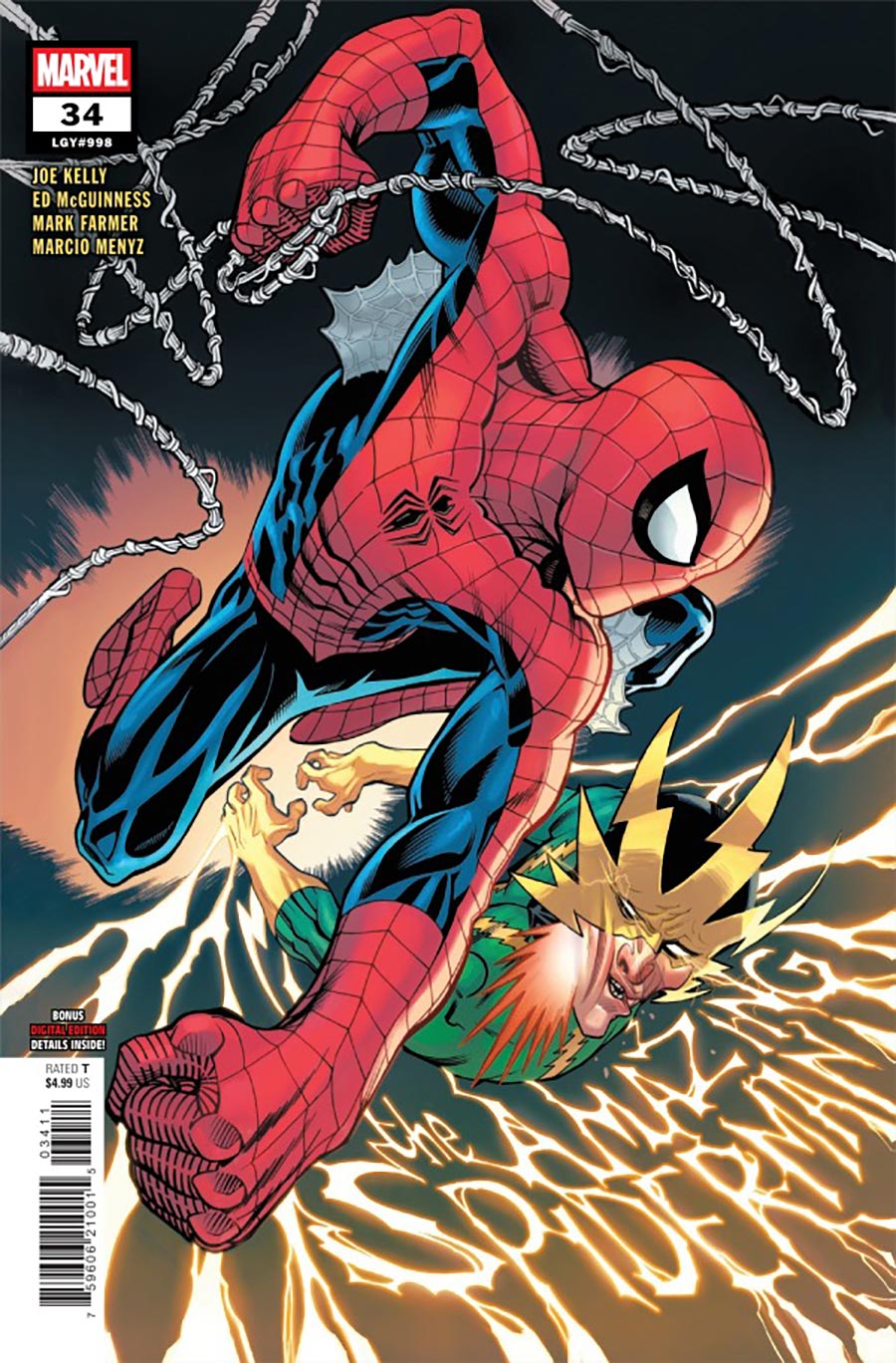 AMAZING SPIDER-MAN #34 (Marvel 2026) 1st Print Comic