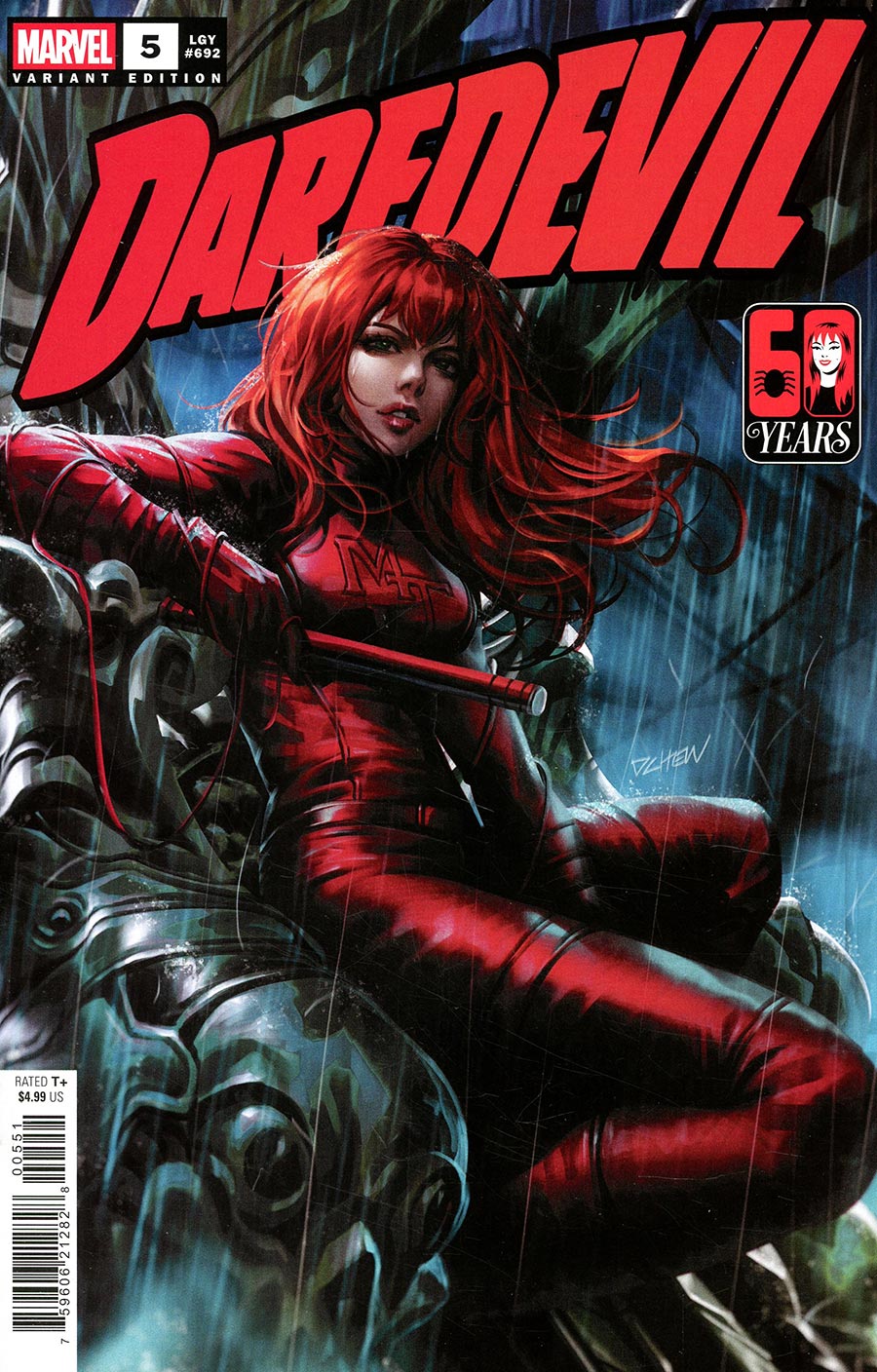 DAREDEVIL #5 DERRICK CHEW MARY JANE WATSON VARIANT (Marvel 2026) 1st Print Comic