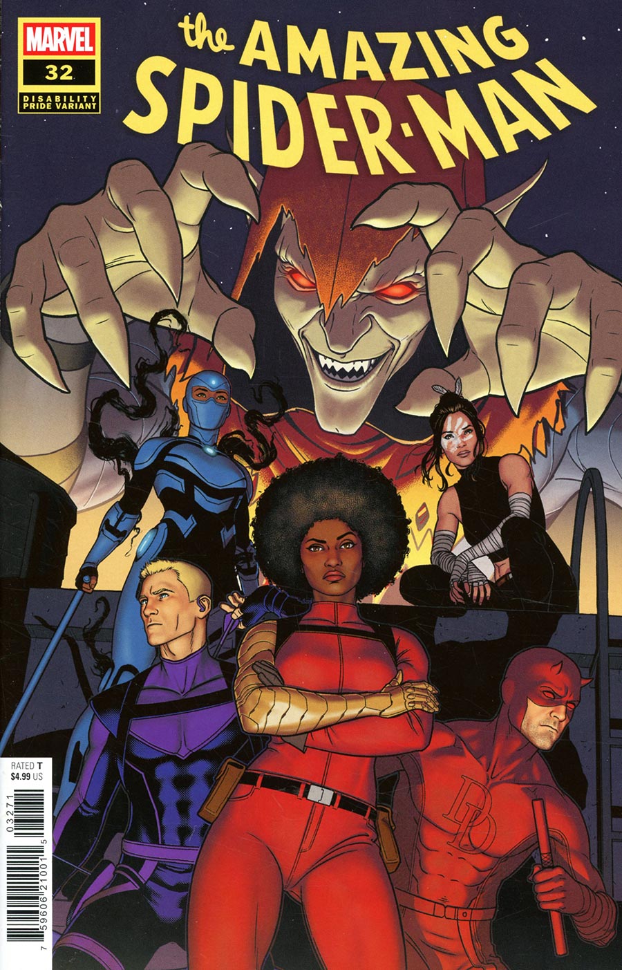 AMAZING SPIDER-MAN #32 JAMIE MCKELVIE DISABILITY PRIDE PROMO VARIANT