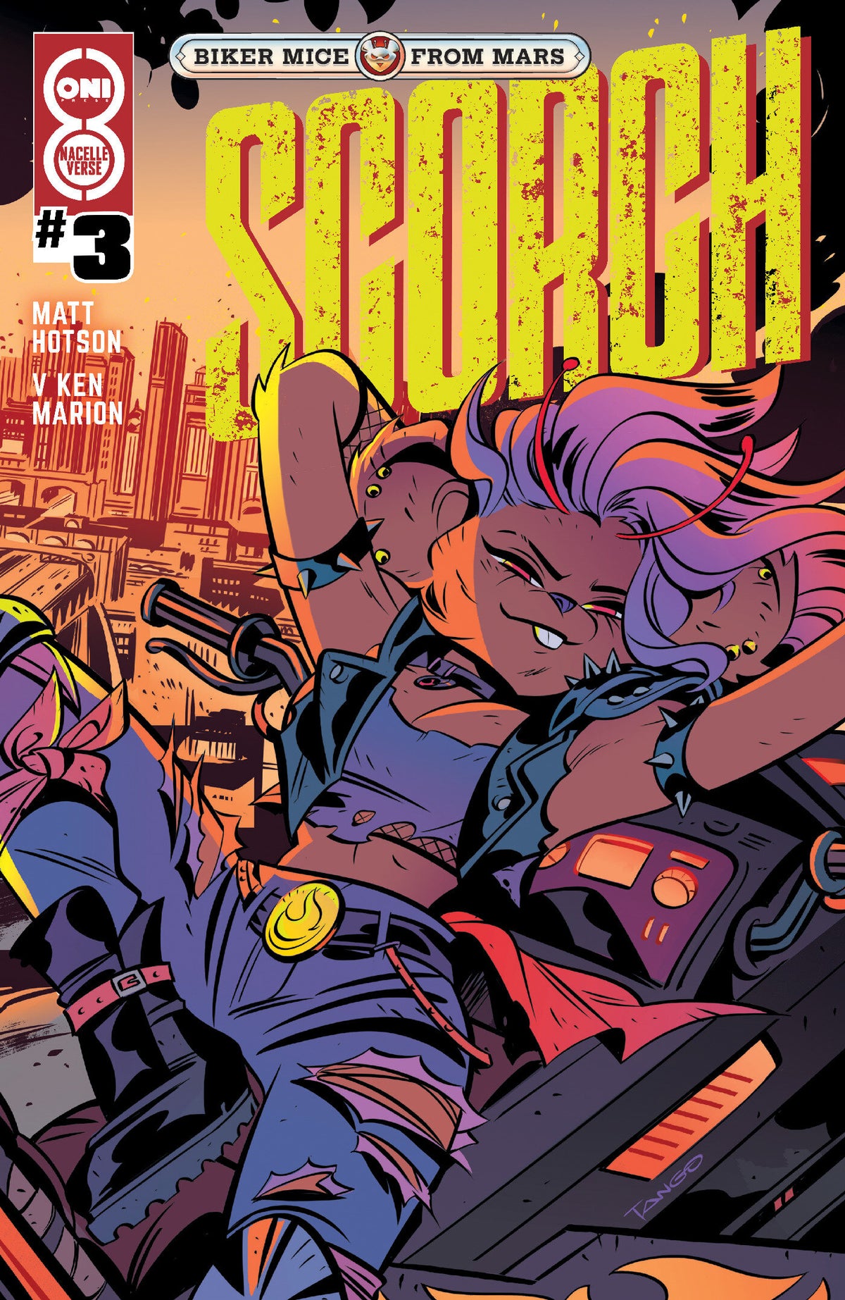 BIKER MICE FROM MARS SCORCH #3 COVER A TANGO (Oni Press 2026) 1st Print Comic