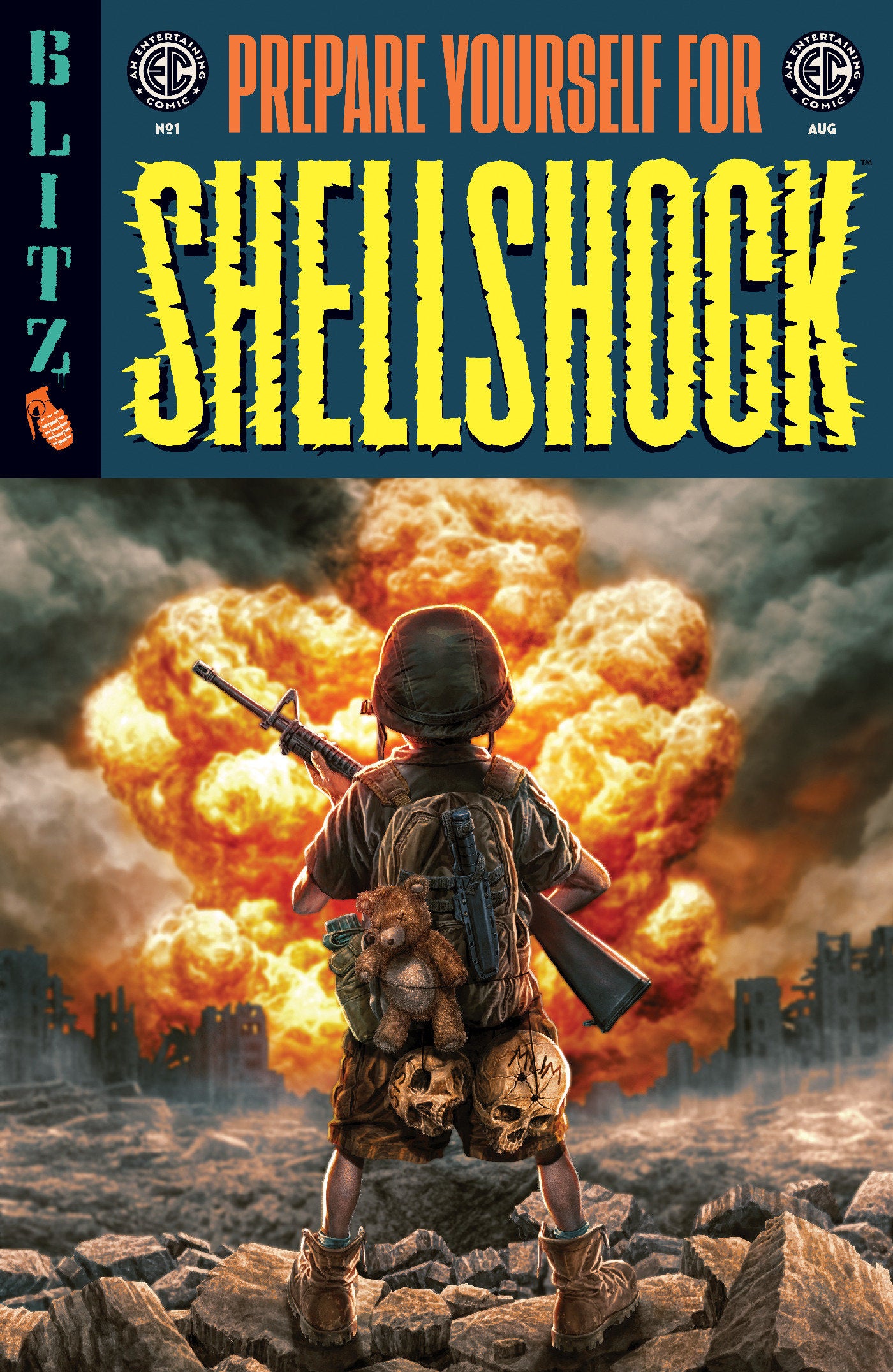 EC SHELLSHOCK #1 COVER A LEE BERMEJO (Oni Press 2026) 1st Print Comic