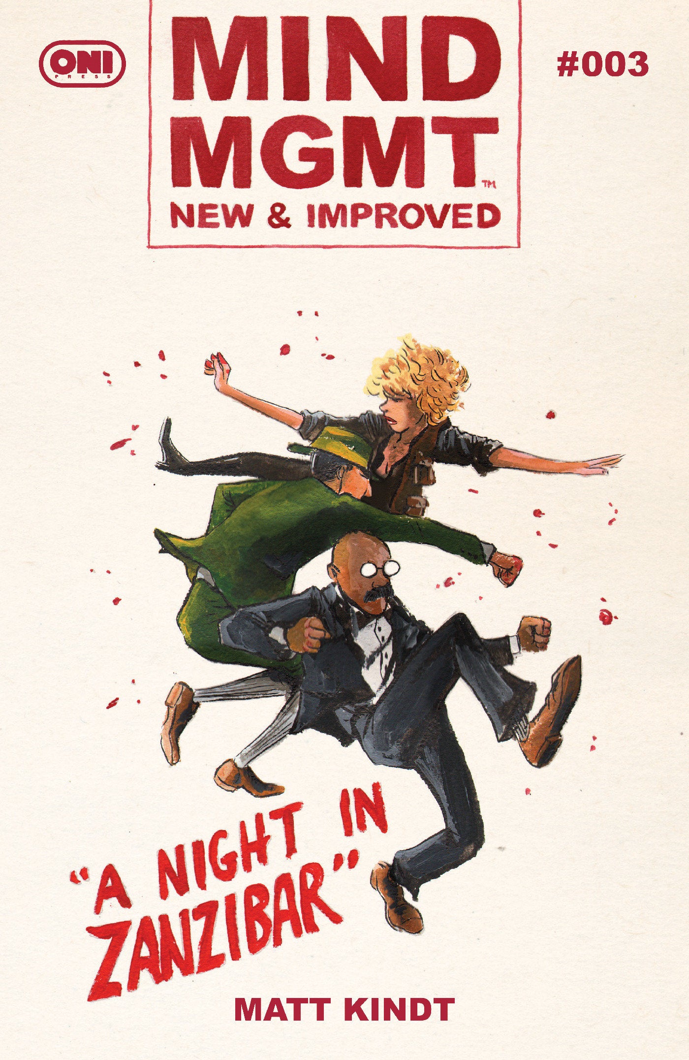 MIND MGMT NEW & IMPROVED #3 COVER A MATT KINDT (Oni Press 2026) 1st Print Comic