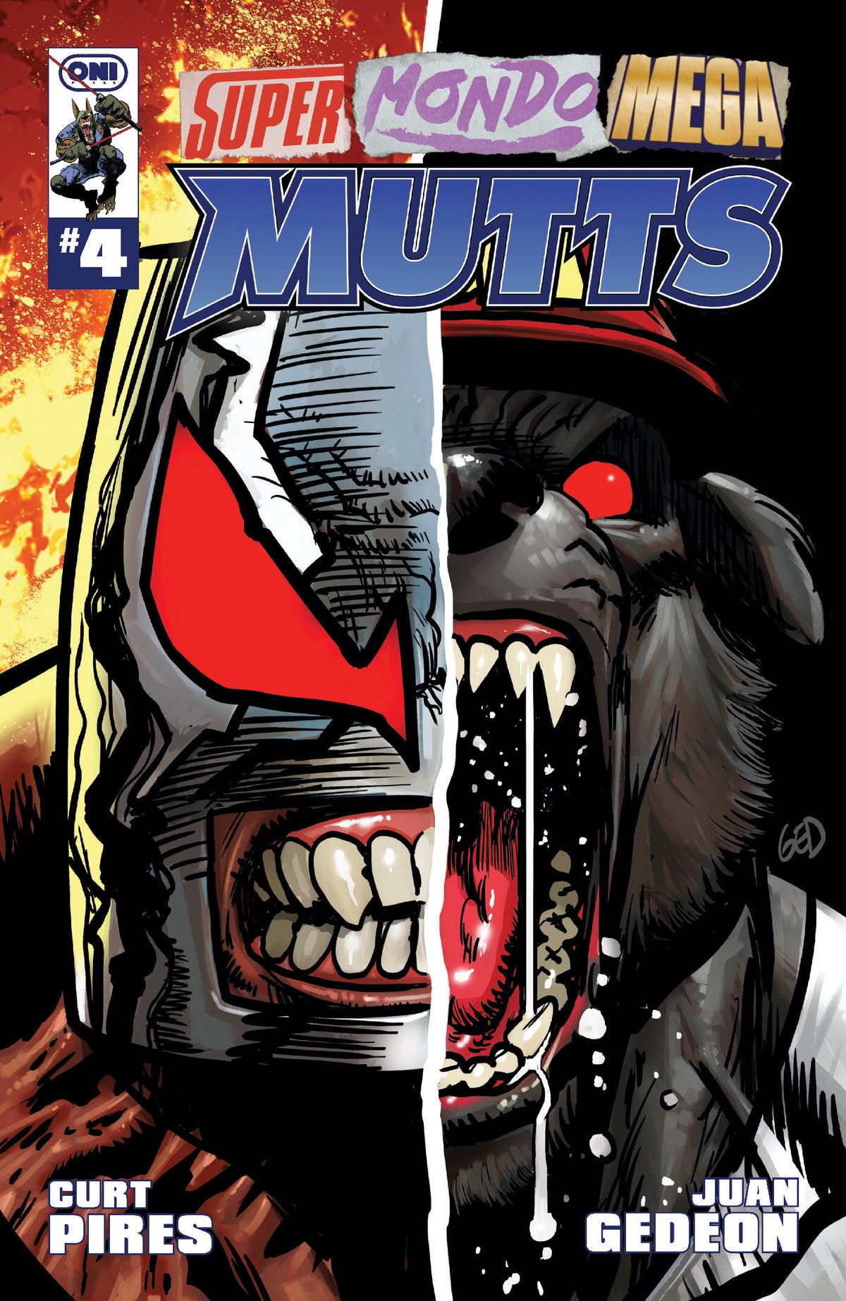 SUPER MONDO MEGA MUTTS #4 COVER A JUAN GEDEON (Oni Press 2026) 1st Print Comic