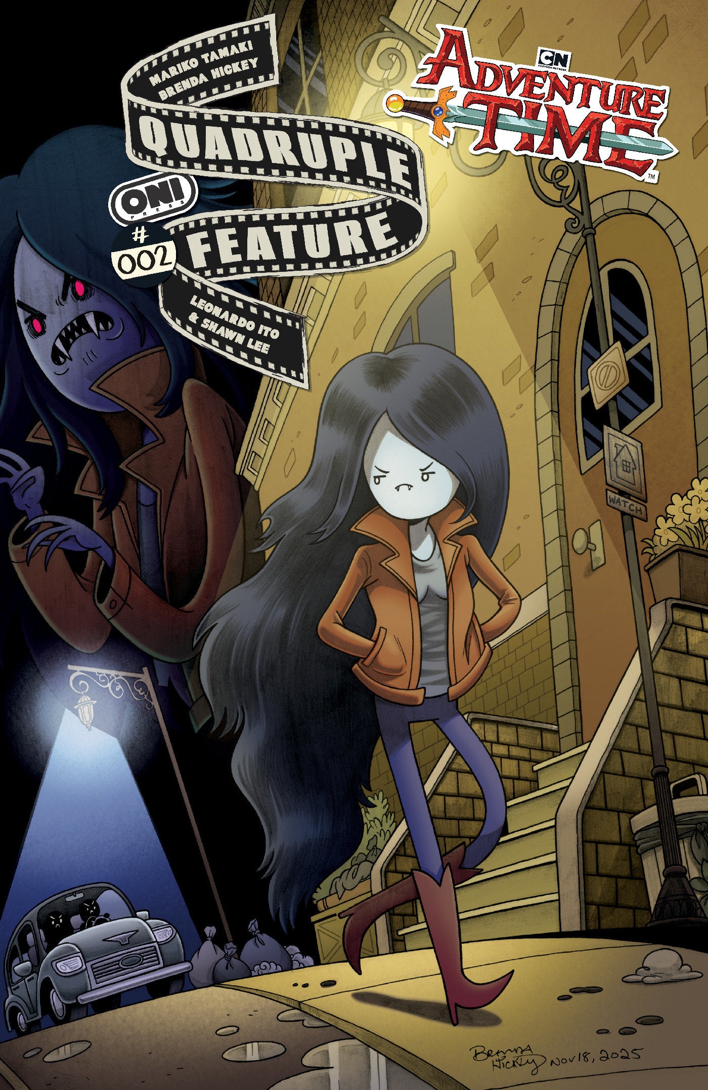 ADVENTURE TIME QUADRUPLE FEATURE #2 COVER A BRENDA HICKEY (Oni Press 2026) Comic