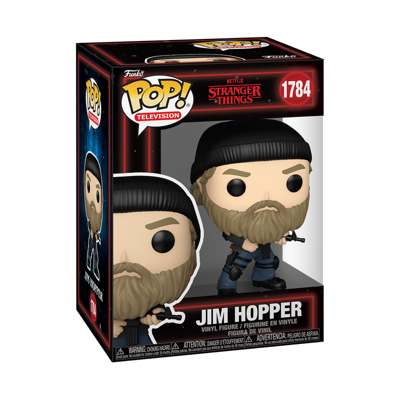 POP STRANER THINGS S5 JIM HOPPER FIGURE
