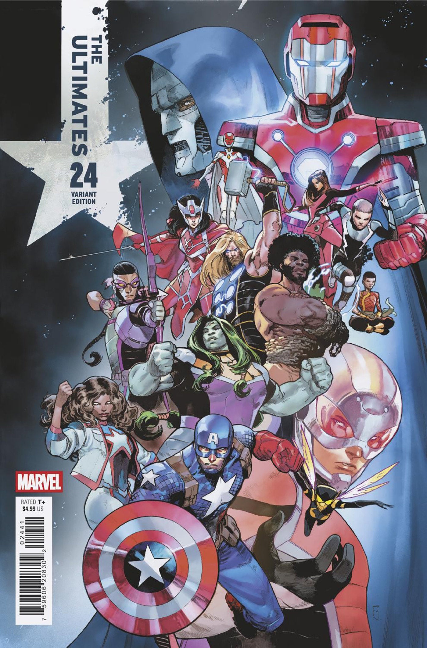 ULTIMATES #24 JUAN FRIGERI VARIANT (Marvel 2026) 1st Print Comic