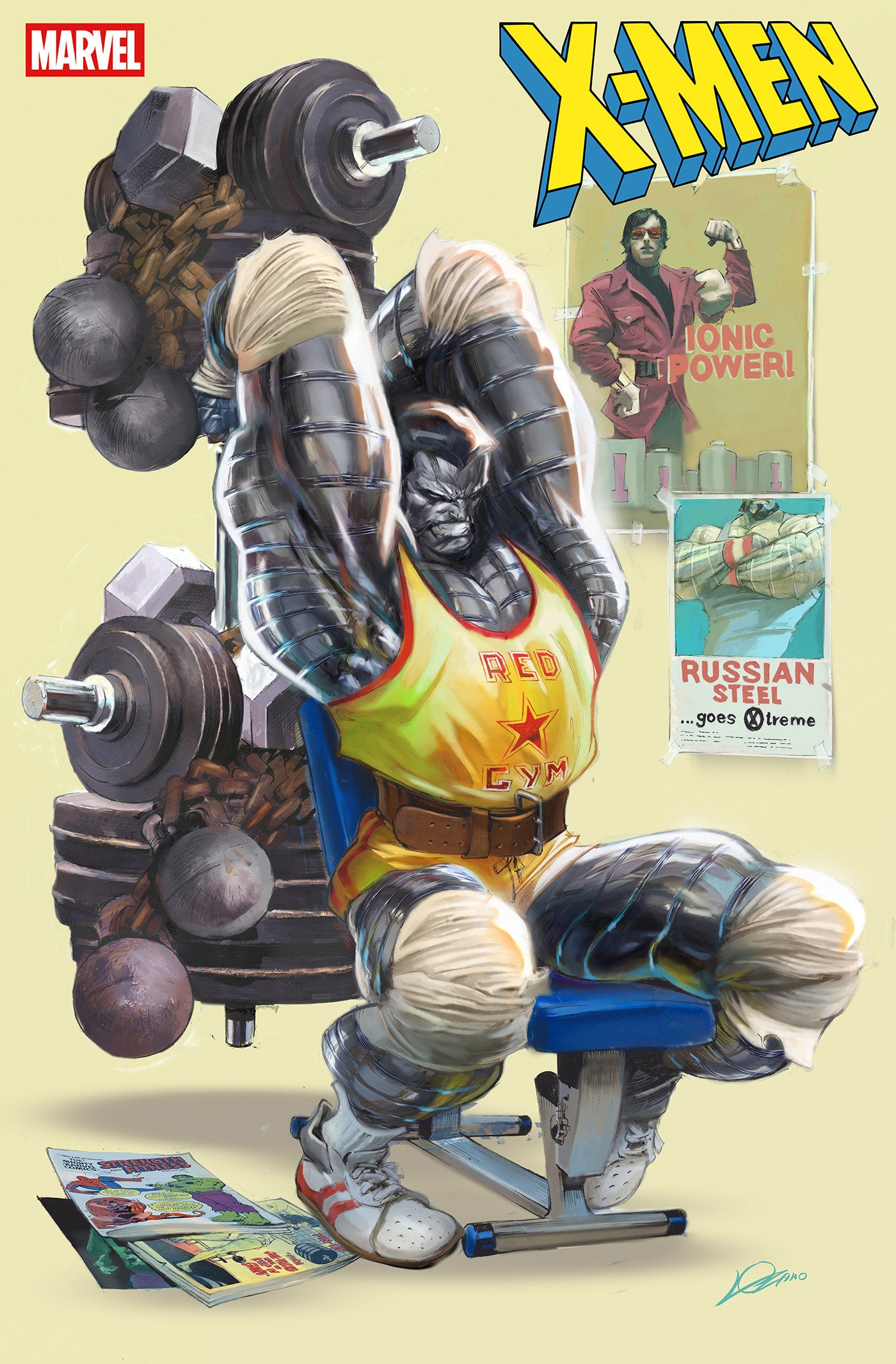 X-MEN #34 ALEXANDER LOZANO '80 S COLOSSUS VARIANT (Marvel 2026) 1st Print Comic