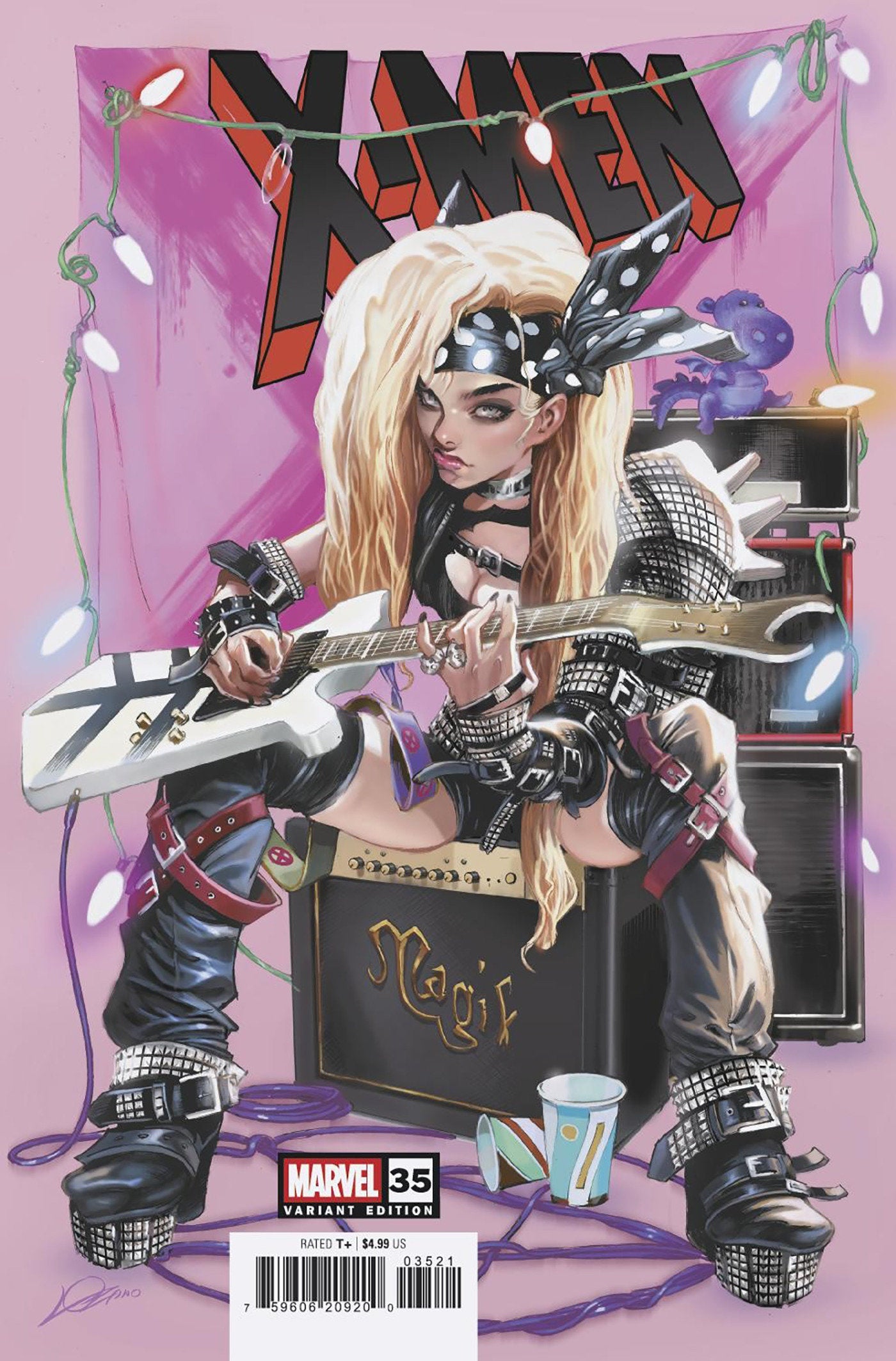 X-MEN #35 ALEXANDER LOZANO '80 S MAGIK VARIANT (Marvel 2026) 1st Print Comic