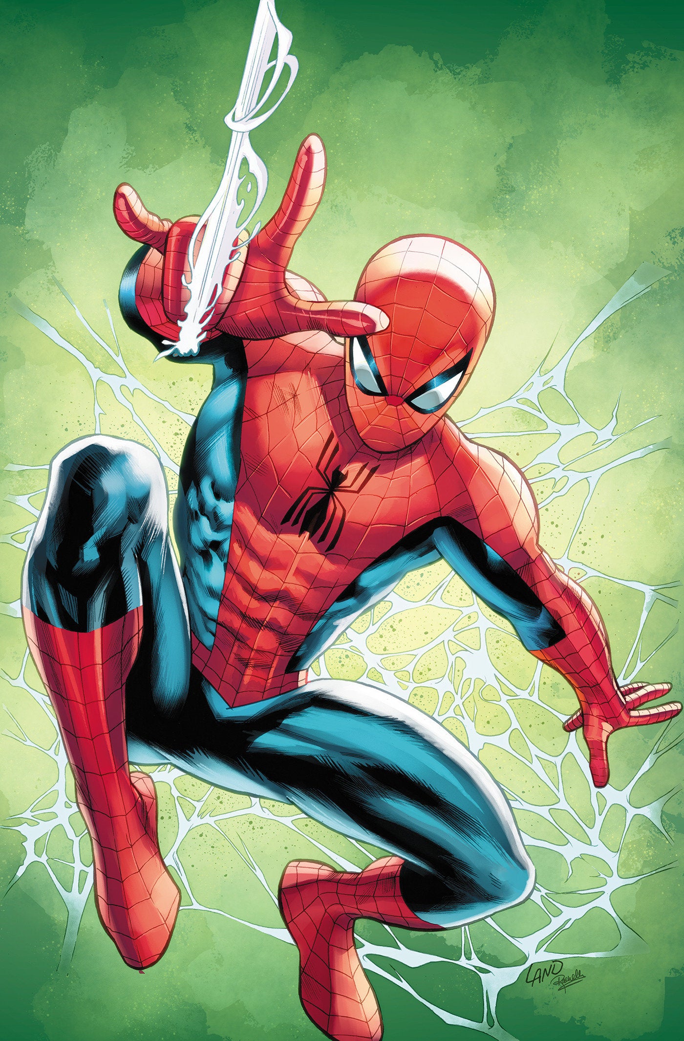 AMAZING SPIDER-MAN #1 1:100 VARIANT GREG LAND VIRGIN VARIANT
