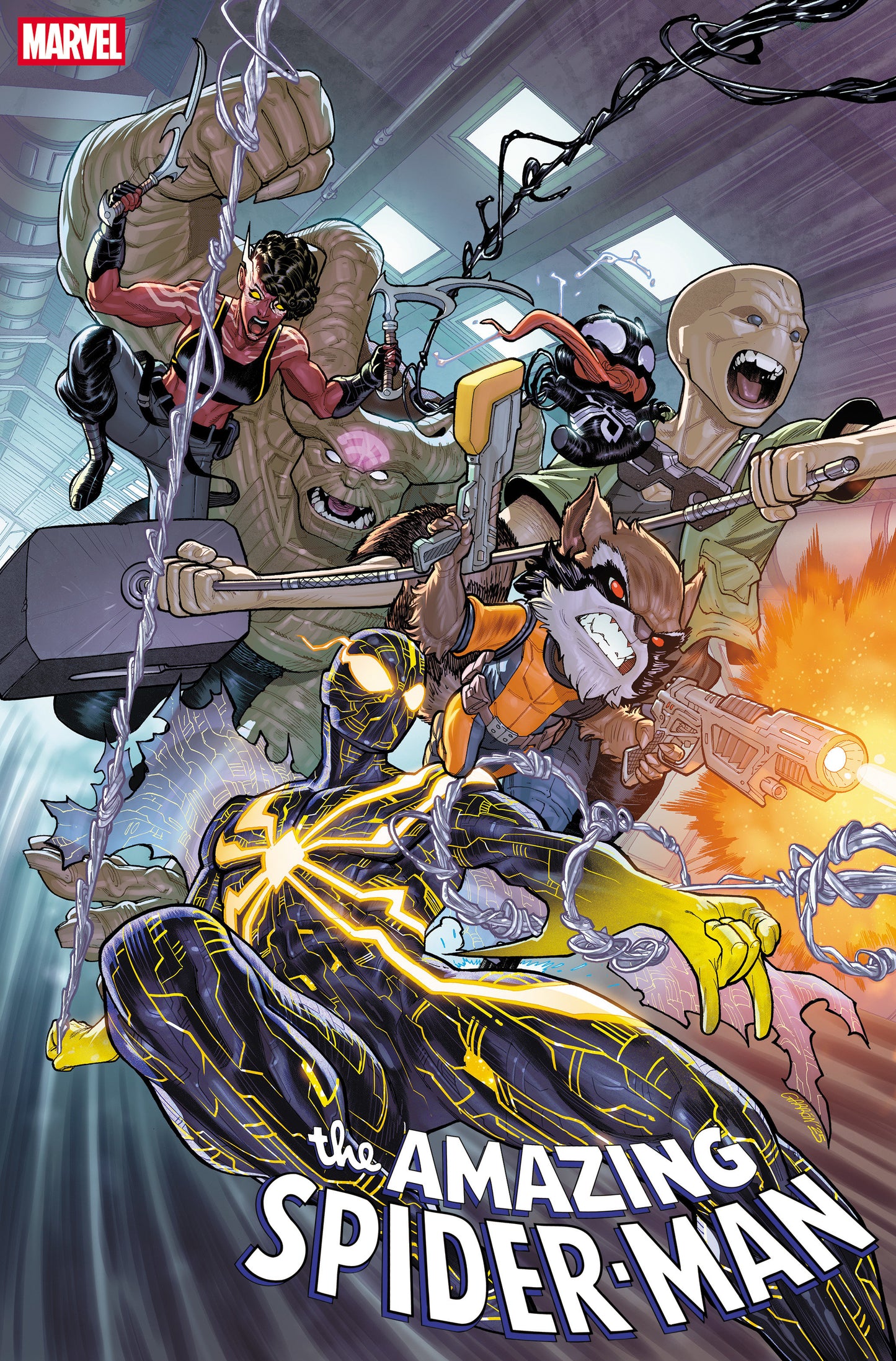 AMAZING SPIDER MAN #11 JAVIER GARRON SPOILER VARIANT