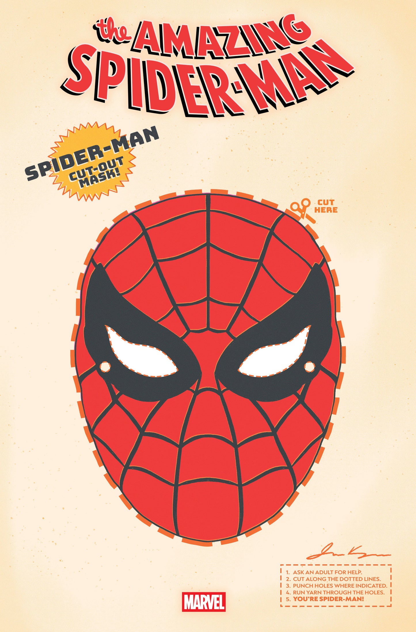 AMAZING SPIDER MAN #11 RETRO HALLOWEEN MASK VARIANT