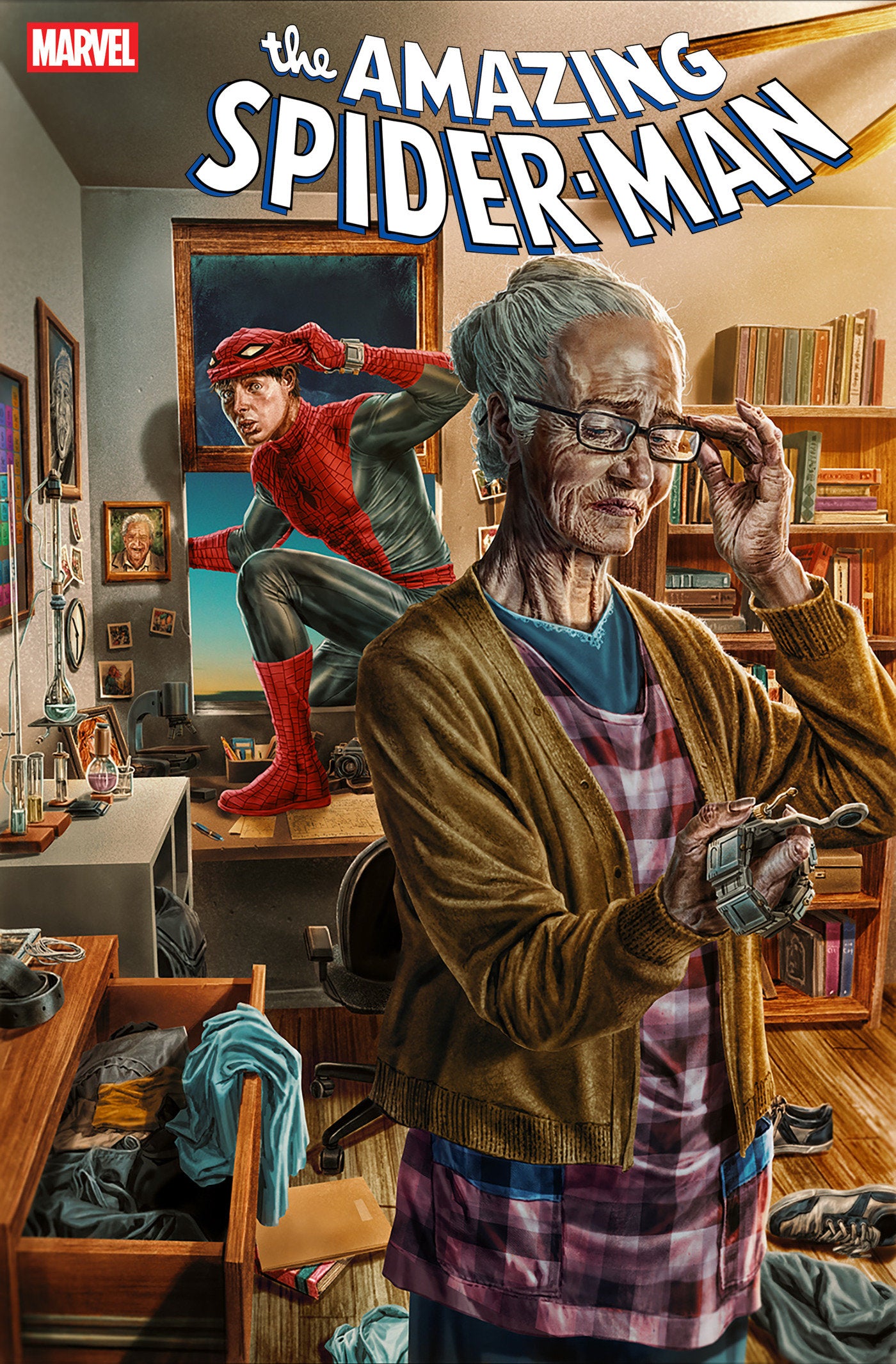 AMAZING SPIDER-MAN #35 LEE BERMEJO AMAZING VISIONS VARIANT (Marvel 2026) Comic