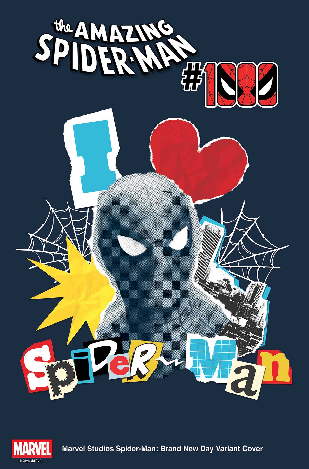 AMAZING SPIDER-MAN #1000 MARVEL STUDIOS SPIDER-MAN: BRAND NEW DAY VARIANT Comic