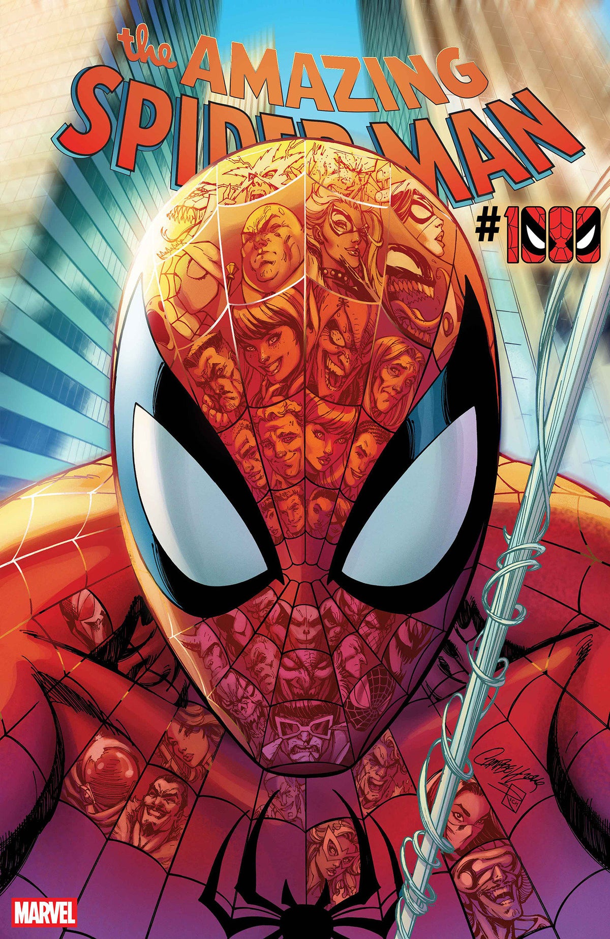 AMAZING SPIDER-MAN #1000 J. SCOTT CAMPBELL VARIANT (Marvel 2026) 1st Print Comic