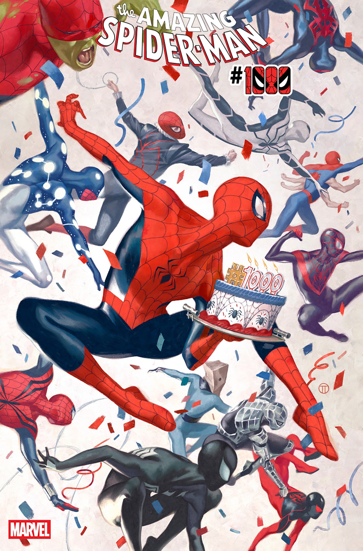 AMAZING SPIDER-MAN #1000 JULIAN TOTINO TEDESCO VARIANT (Marvel 2026) Comic