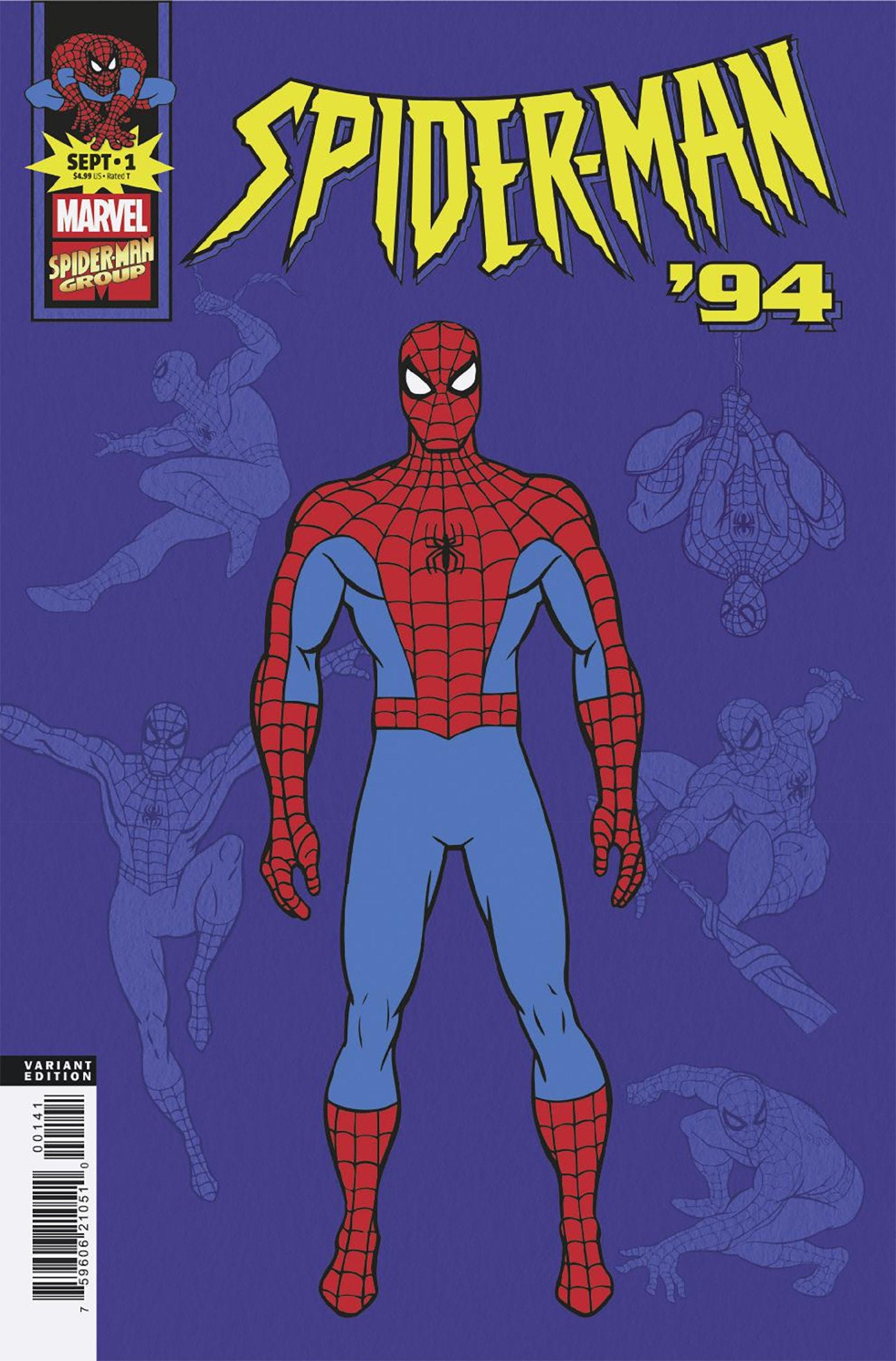 SPIDER MAN '94 #1 MARVEL ANIMATION VARIANT