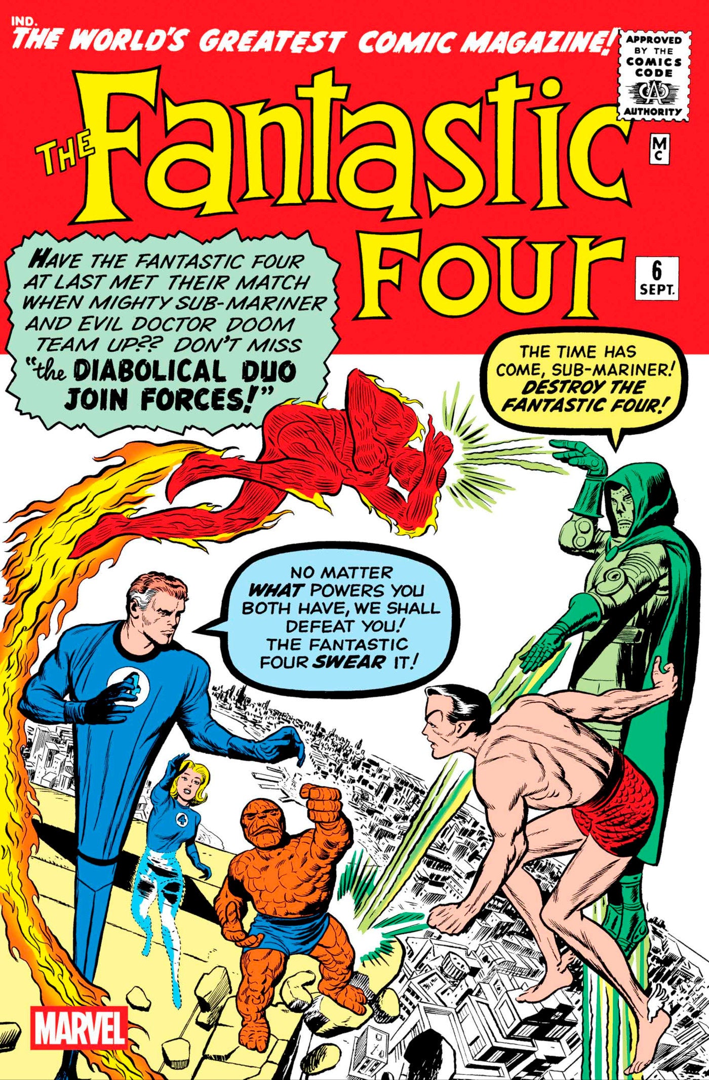FANTASTIC FOUR #6 FACSIMILE EDITION