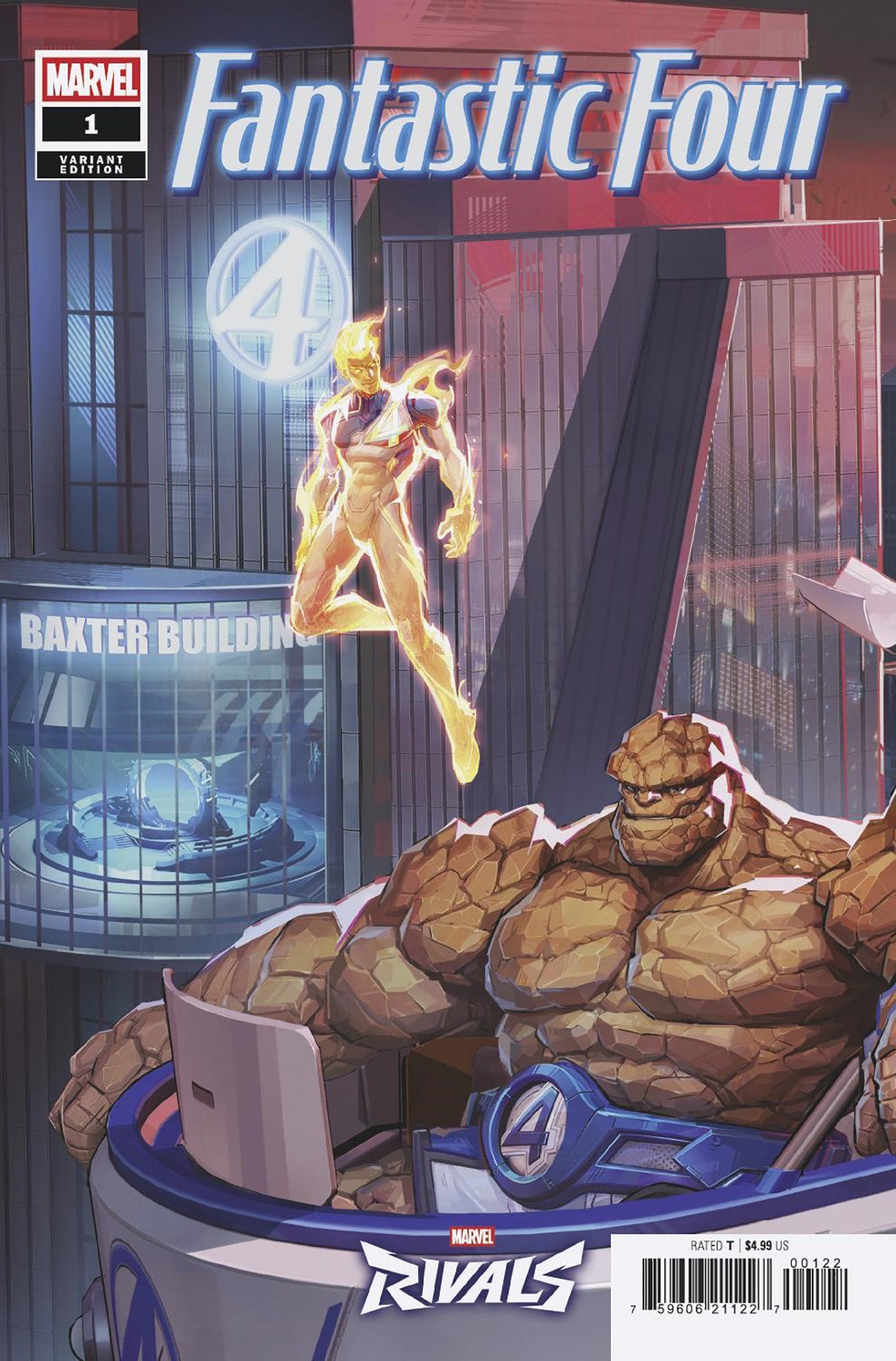 FANTASTIC FOUR #1 NETEASE GAMES MARVEL RIVALS 2-PART CONNECTING VARIANT