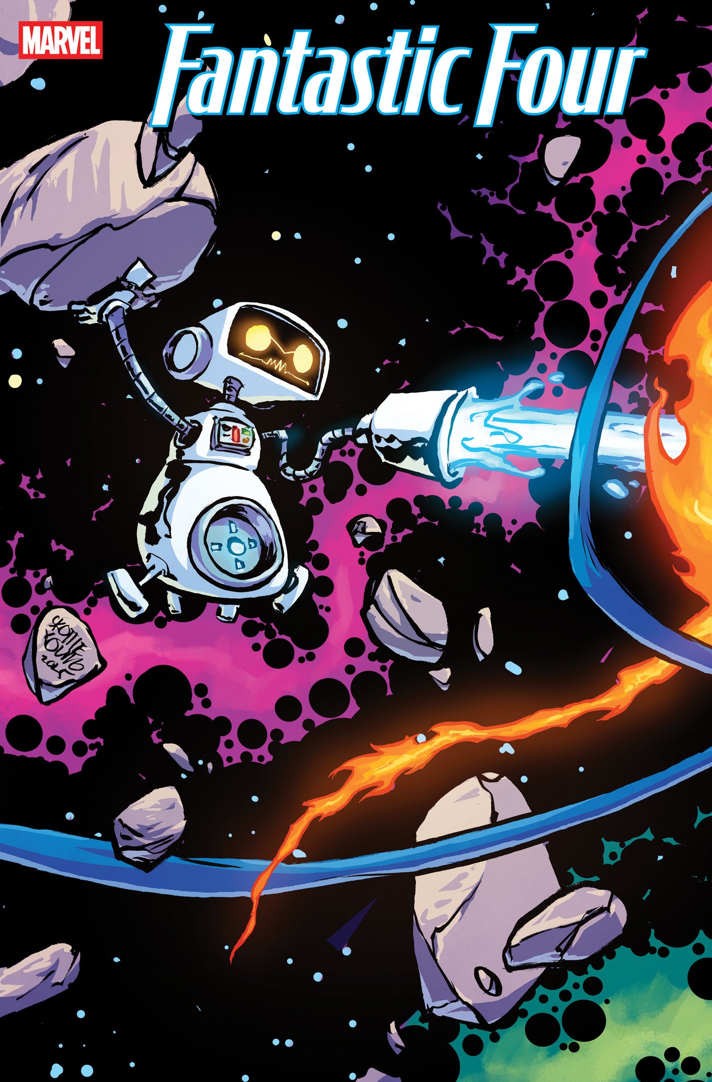 FANTASTIC FOUR #4 SKOTTIE YOUNG 5 PART CONNECTING VARIANT