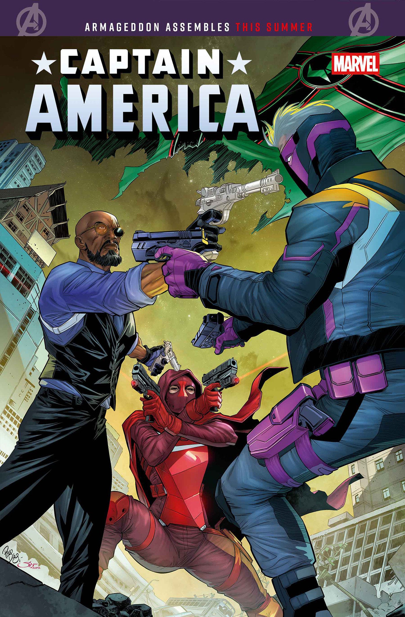 CAPTAIN AMERICA #10 PACO DIAZ VARIANT (Marvel 2026) 1st Print Comic