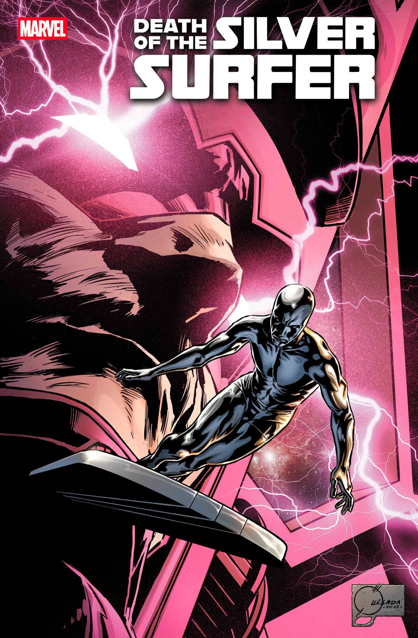 DEATH OF THE SILVER SURFER #1 JOE QUESADA VARIANT