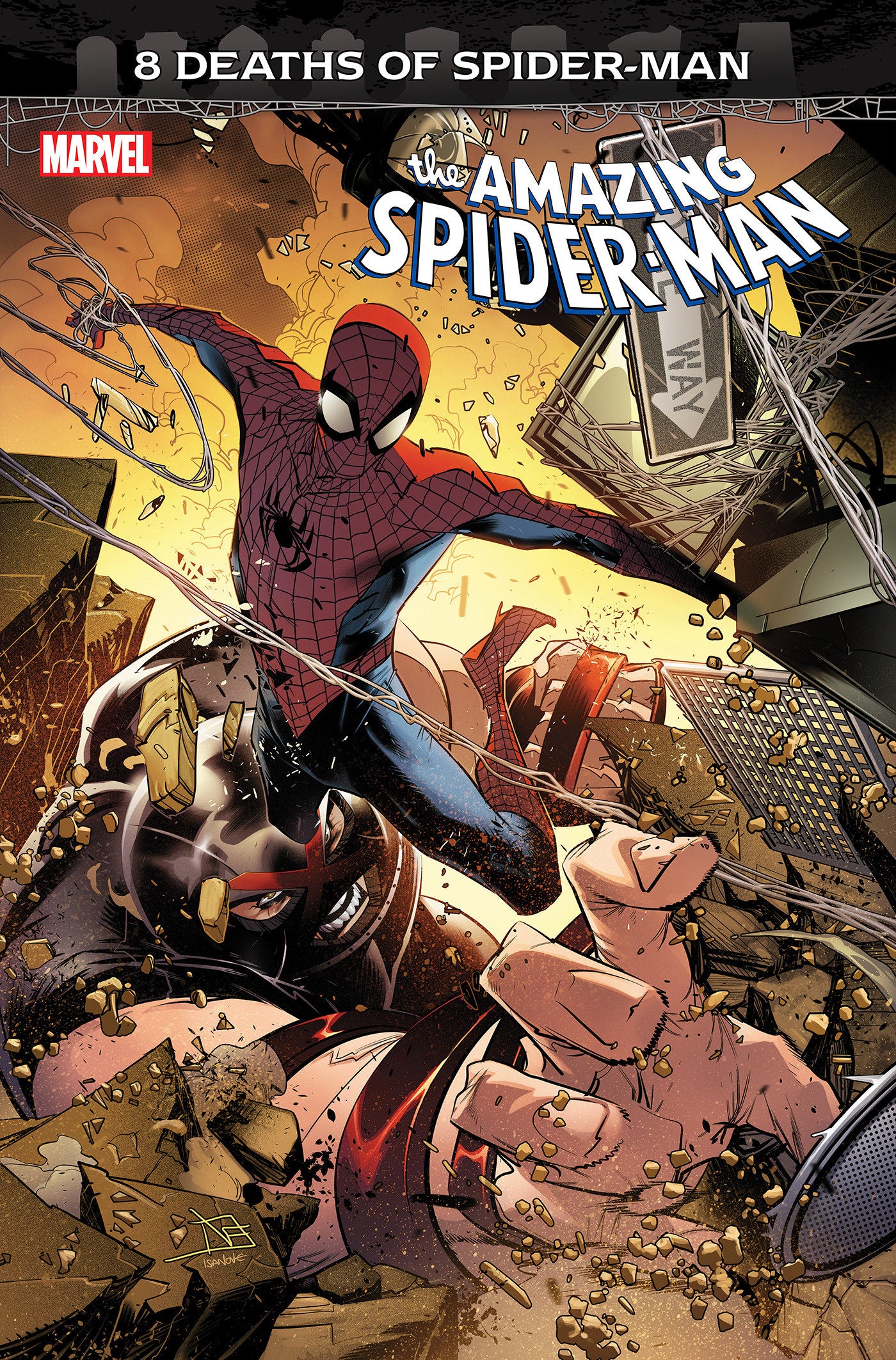 AMAZING SPIDER-MAN #68.DEATHS FEDERICO VICENTINI VARIANT