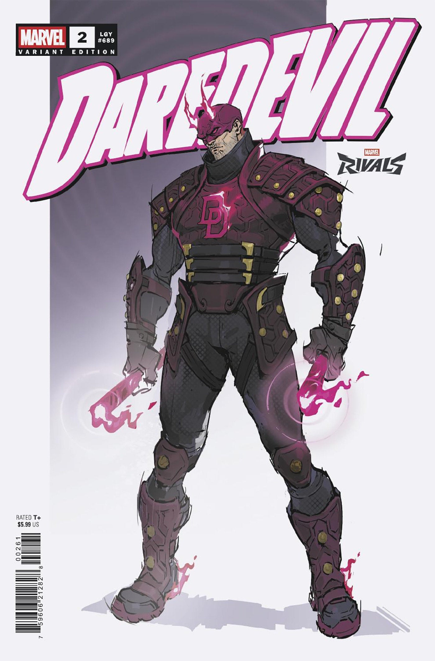 DAREDEVIL #2 NETEASE GAMES MARVEL RIVALS VARIANT (Marvel 2026) 1st Print Comic