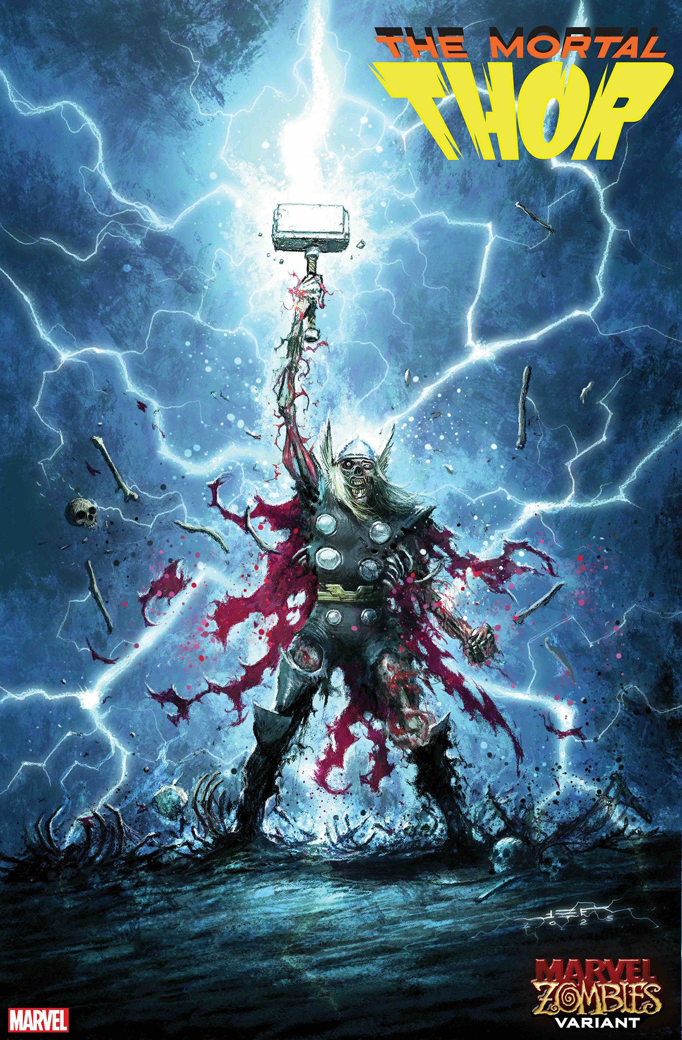 THOR #3 JUAN FERREYRA MARVEL ZOMBIES VARIANT