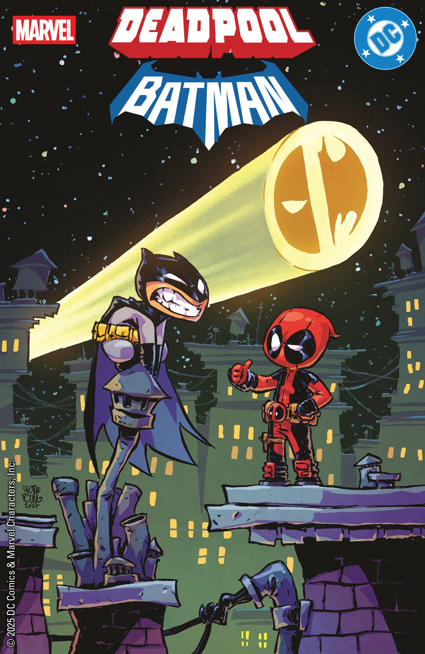 MARVEL DC DEADPOOL BATMAN #1 SKOTTIE YOUNG VARIANT