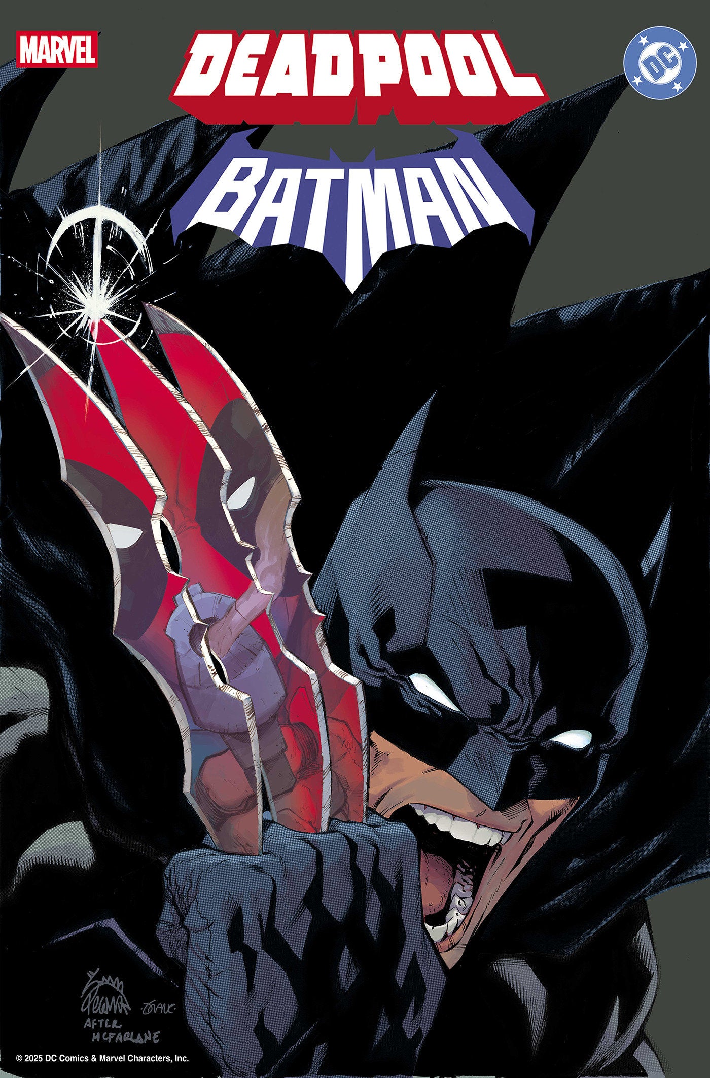 MARVEL DC DEADPOOL BATMAN #1 RYAN STEGMAN HOMAGE VARIANT