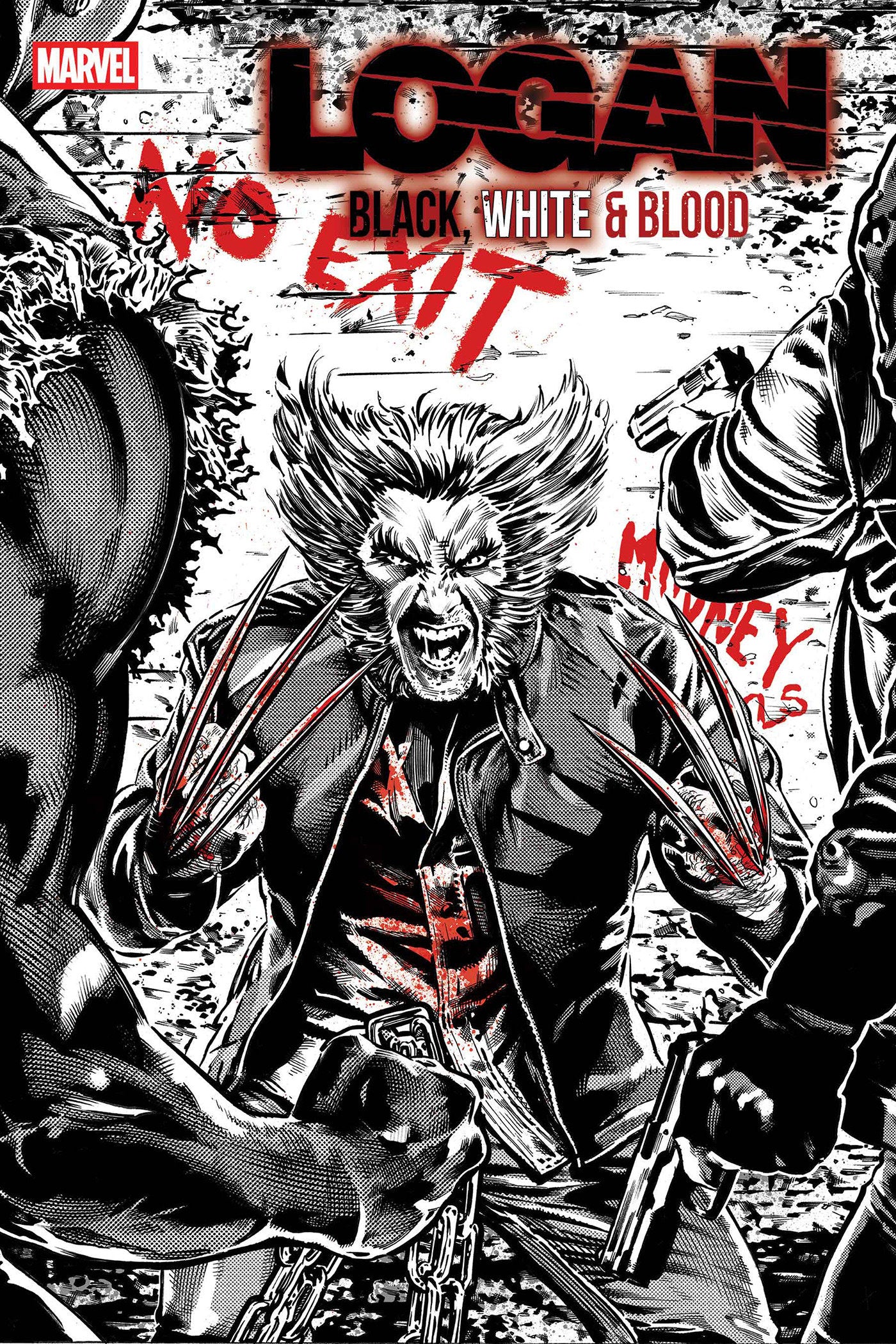 LOGAN: BLACK, WHITE & BLOOD #2 STEPHEN MOONEY VARIANT (Marvel 2026) Comic