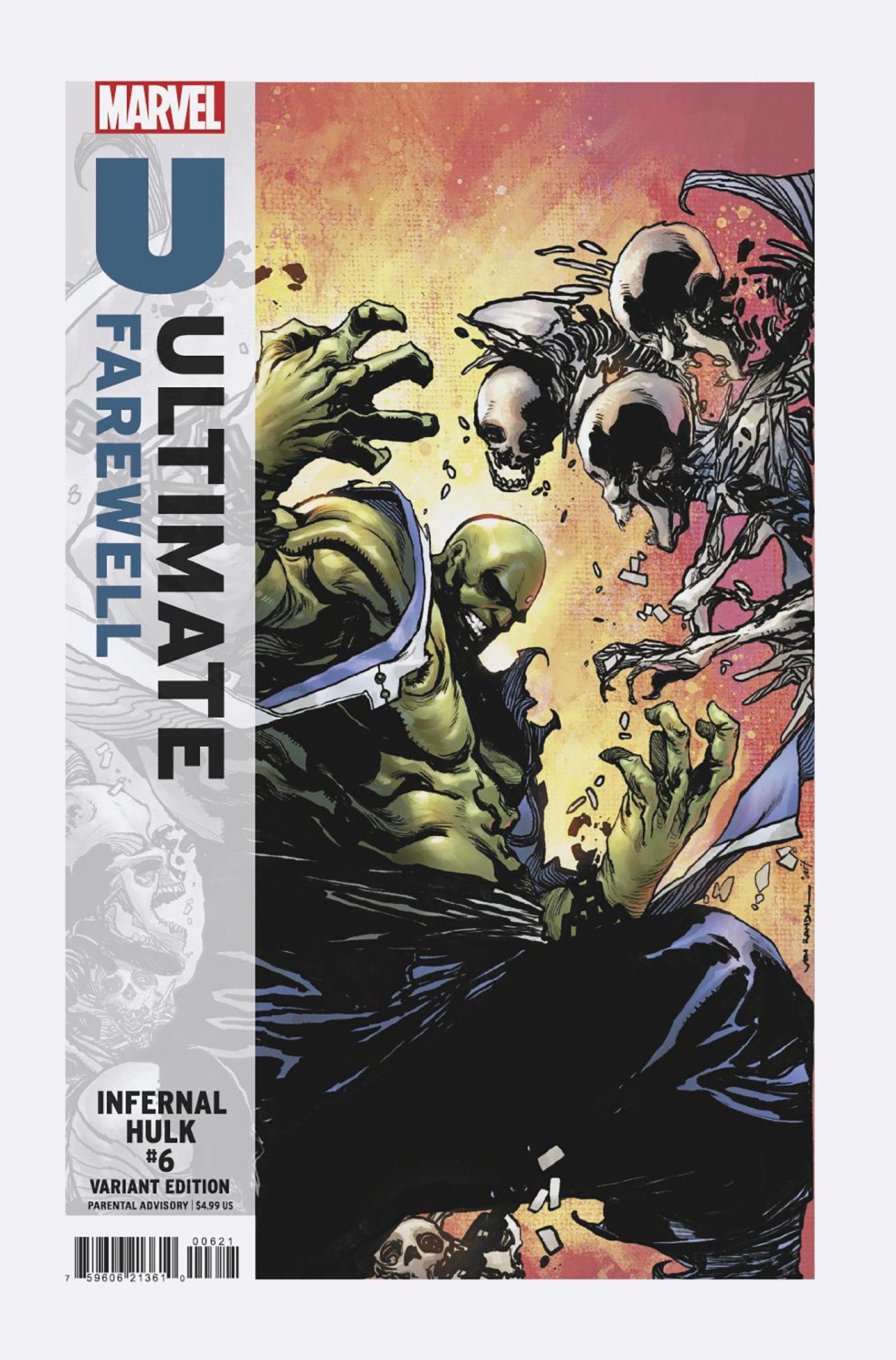 INFERNAL HULK #6 VON RANDAL ULTIMATE FAREWELL VARIANT (Marvel 2026) Comic