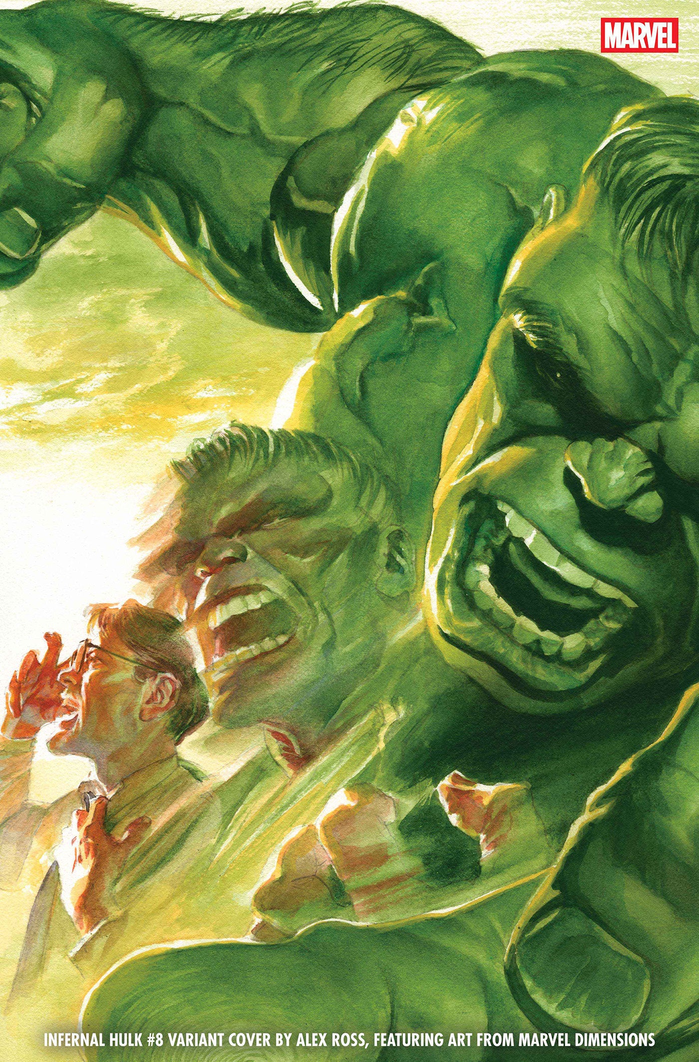 INFERNAL HULK #8 ALEX ROSS MARVEL DIMENSIONS VARIANT (Marvel 2026) Comic