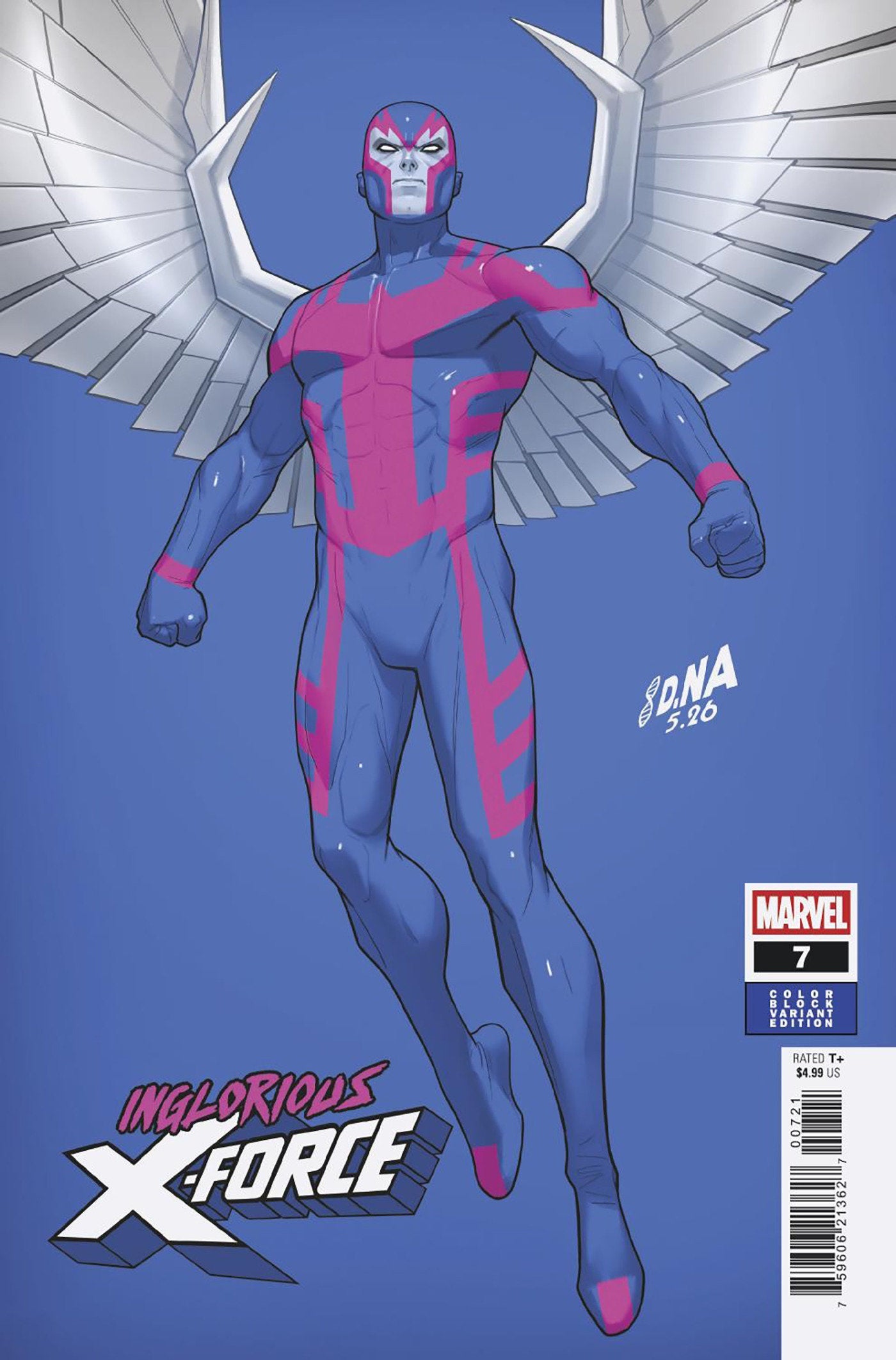 INGLORIOUS X FORCE #7 DAVID NAKAYAMA COLOR BLOCK BLUE VARIANT (2026) Comic