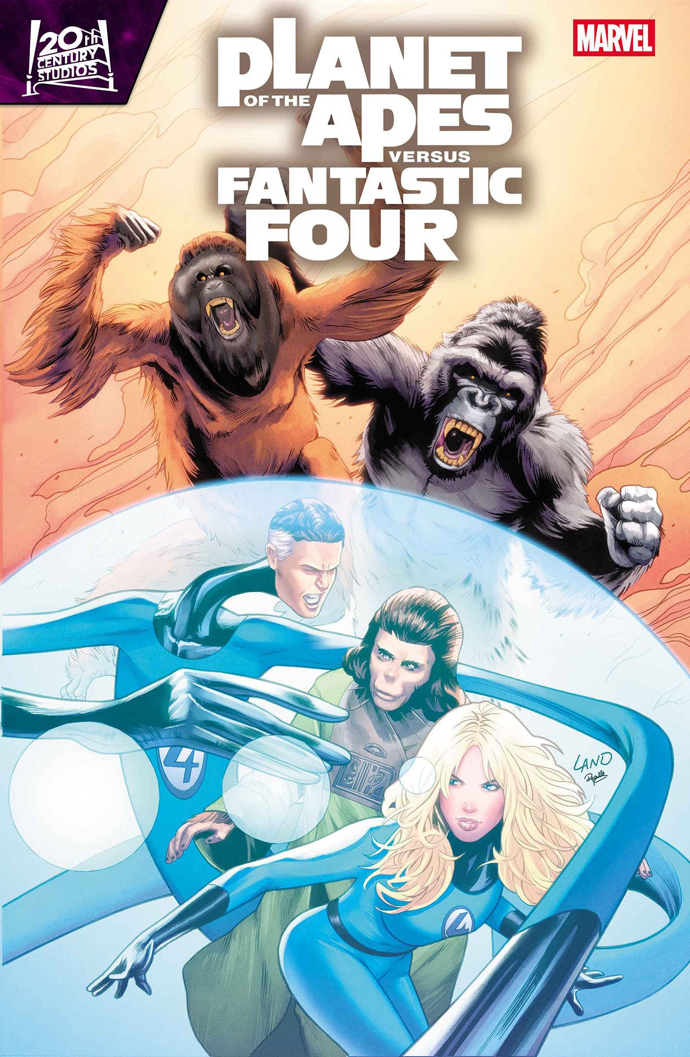 PLANET OF THE APES VS. FANTASTIC FOUR #3 (Marvel 2026) 1st Print Comic