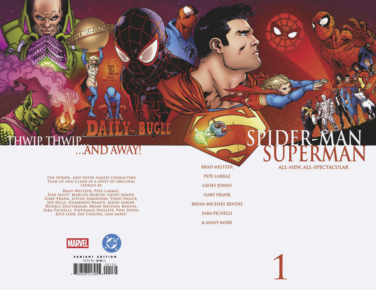 MARVEL DC: SPIDER-MAN SUPERMAN #1 GIUSEPPE CAMUNCOLI HOMAGE 1:25 VARIANT (2026) Comic
