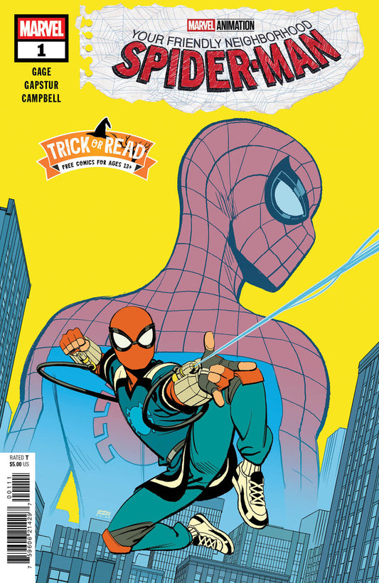 YOUR FRIENDLY NEIGHBORHOOD SPIDER MAN #1 HALLOWEEN TRICK OR READ 2025
