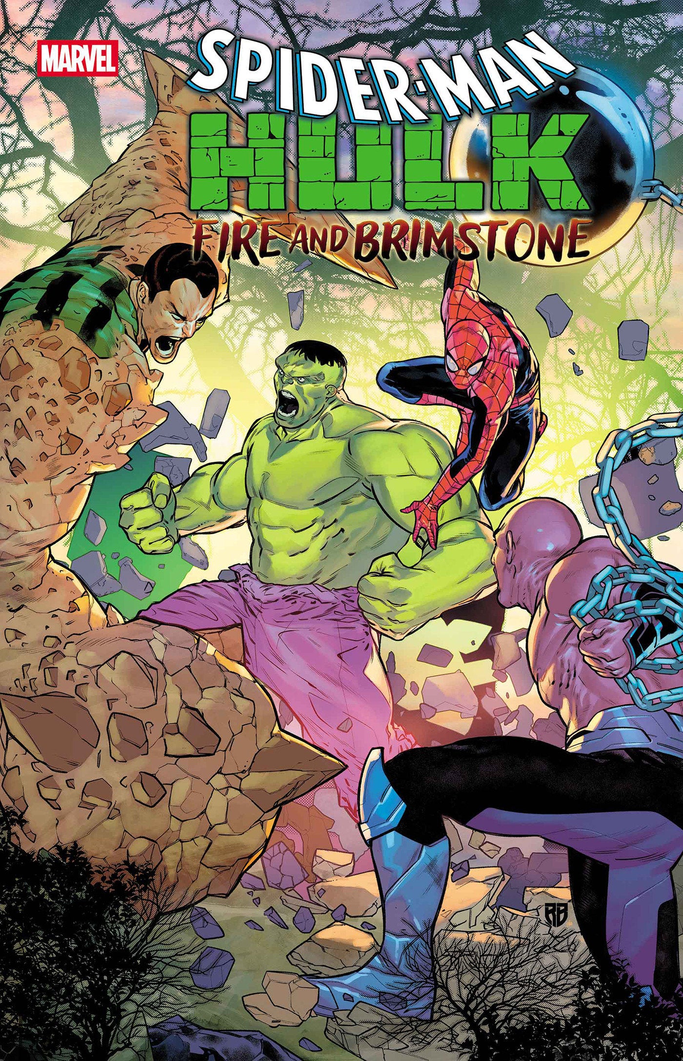 SPIDER-MAN/HULK: FIRE AND BRIMSTONE #1 (Marvel 2026) 1st Print Comic