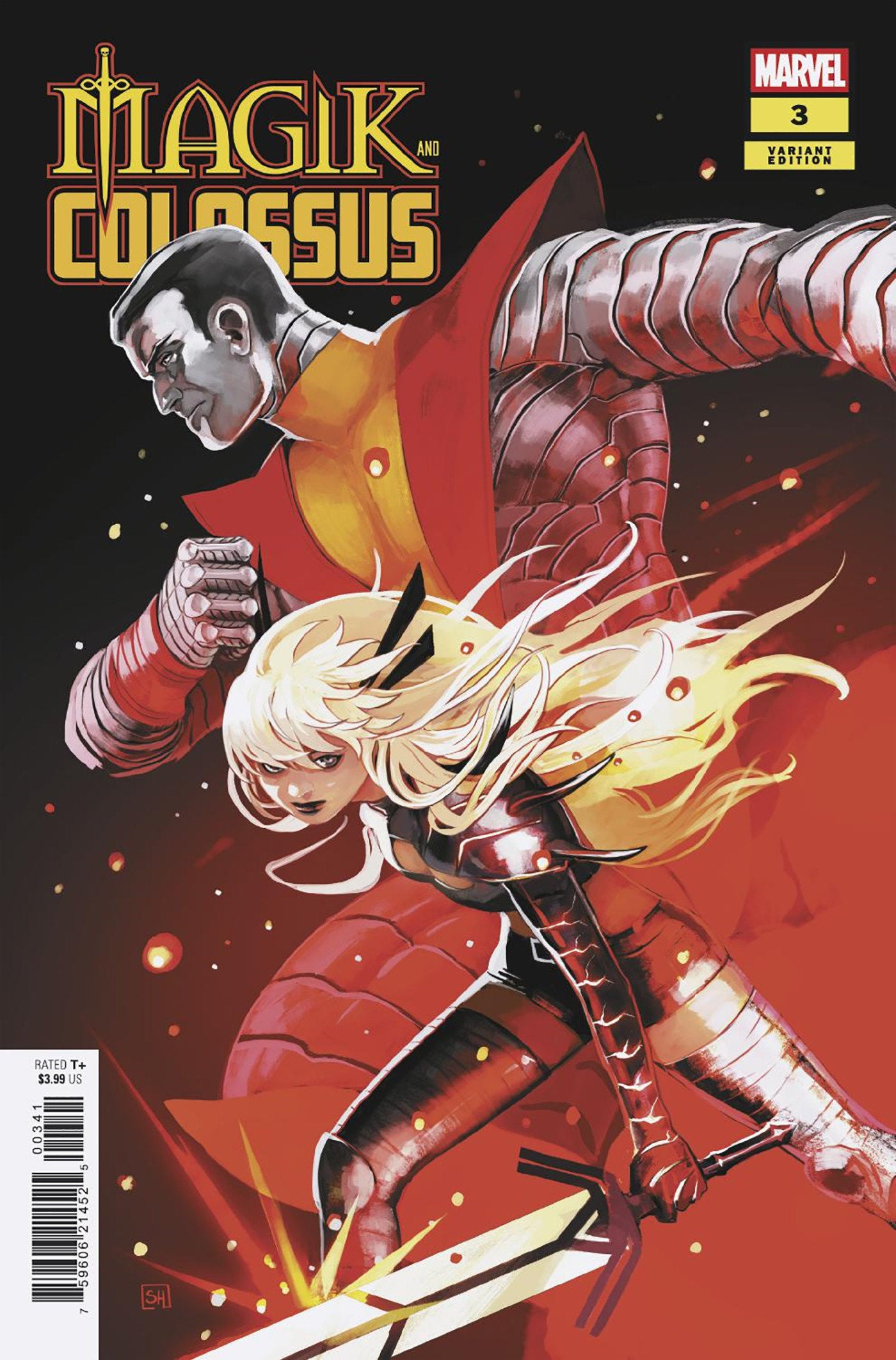 MAGIK & COLOSSUS #3 STEPHANIE HANS VARIANT (Marvel 2026) 1st Print Comic