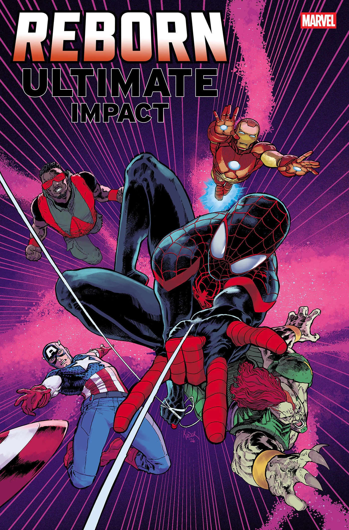 ULTIMATE IMPACT: REBORN #1 AARON KUDER FOIL VARIANT (Marvel 2026) Comic