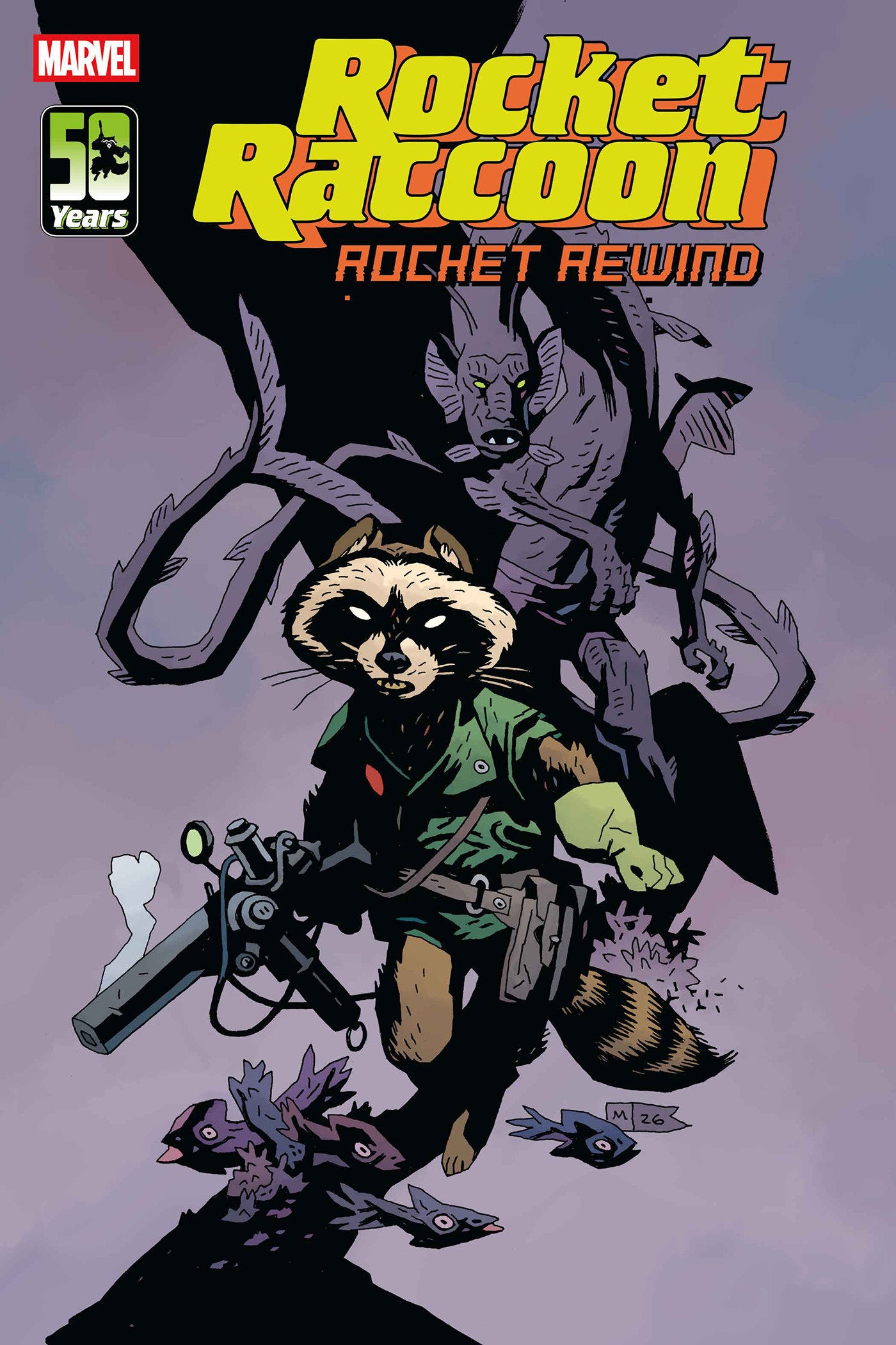 ROCKET RACCOON: ROCKET REWIND #1 MIKE MIGNOLA VARIANT (Marvel 2026) Comic
